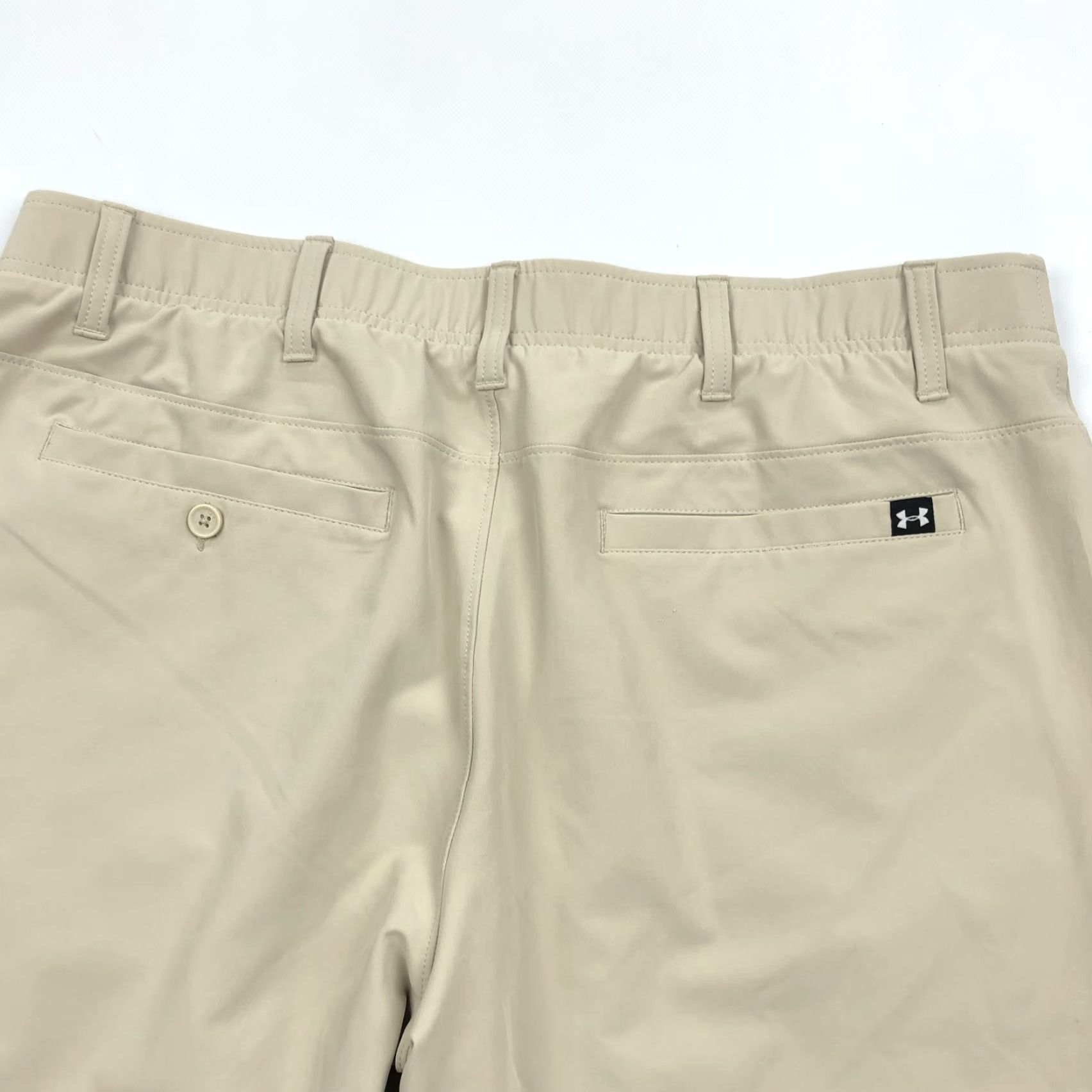 Under Armour Under Armour Men's Performance Golf Pants Khaki Tan 40x30 Regular Straight Leg Pants Mens Golf Pants Slant Pocket Logo Breathable Moisture Wicking Size US 40 / EU 56 - 4 Thumbnail