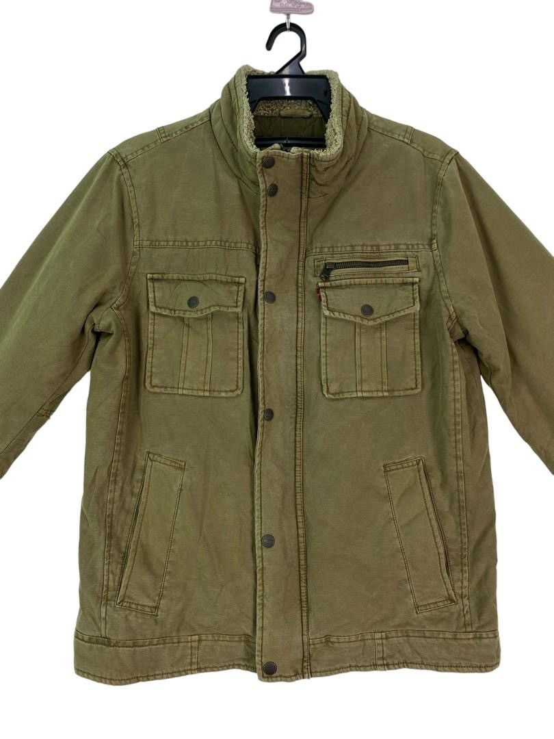 Levi's × Vintage Vtg 90s LEVIS quilted lined workwear jacket Size US M / EU 48-50 / 2 - 2 Thumbnail