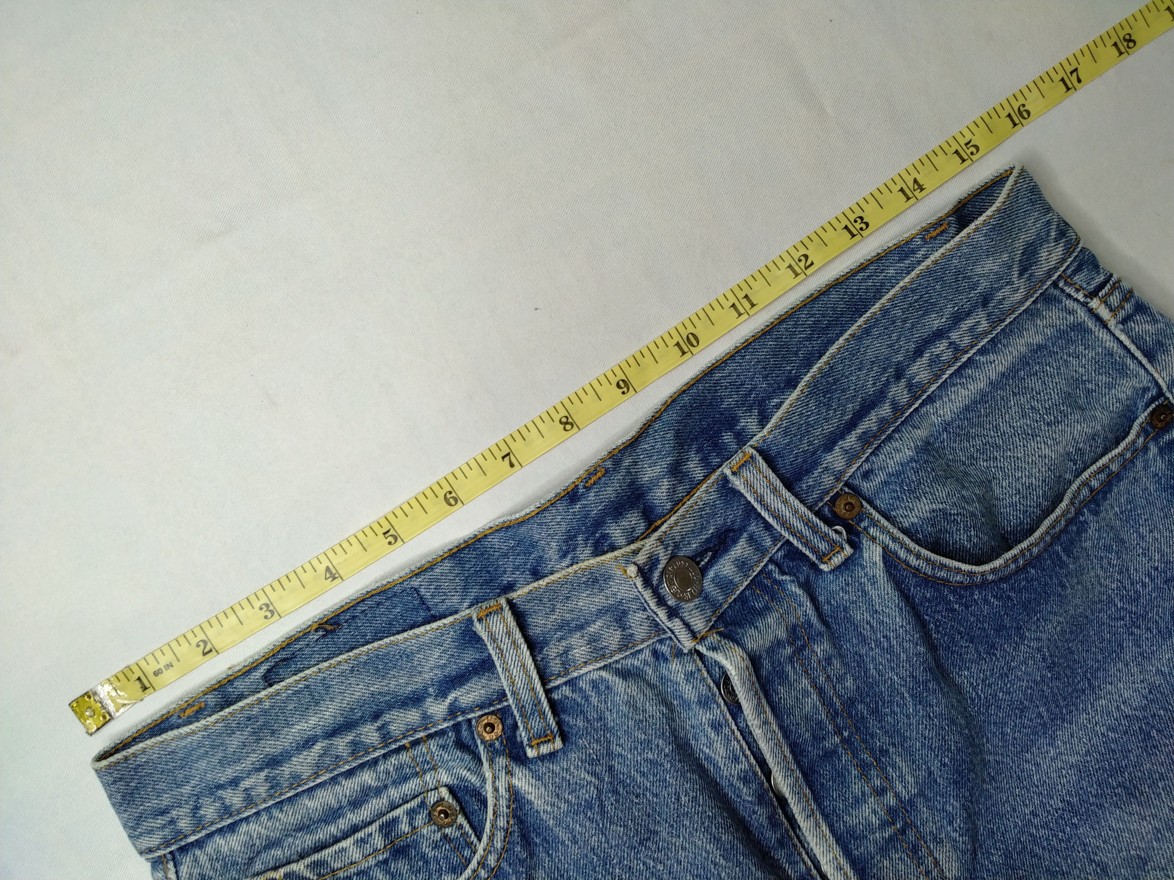 Levi's 80s Blue Wash Vintage Levi's 501 Denim 31x28.5 -JN804 Size US 31 - 5 Thumbnail