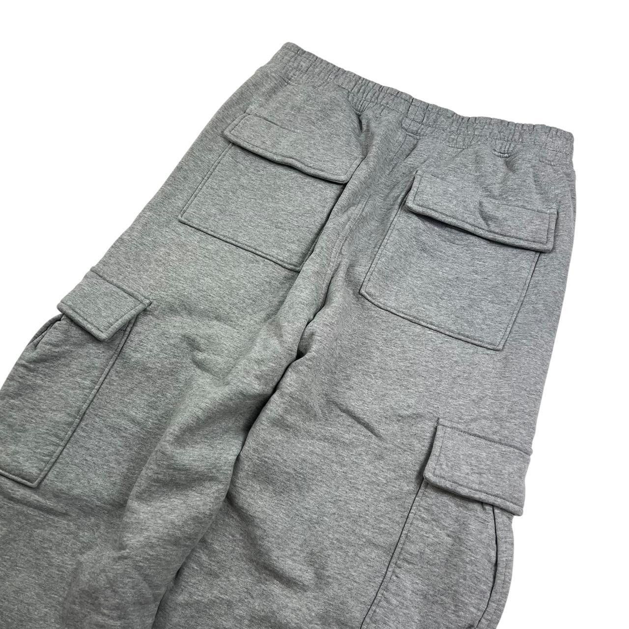 Stussy Stussy Sport Gray Cargo Joggers / Sweatpants - Small Size US 31 - 4 Thumbnail