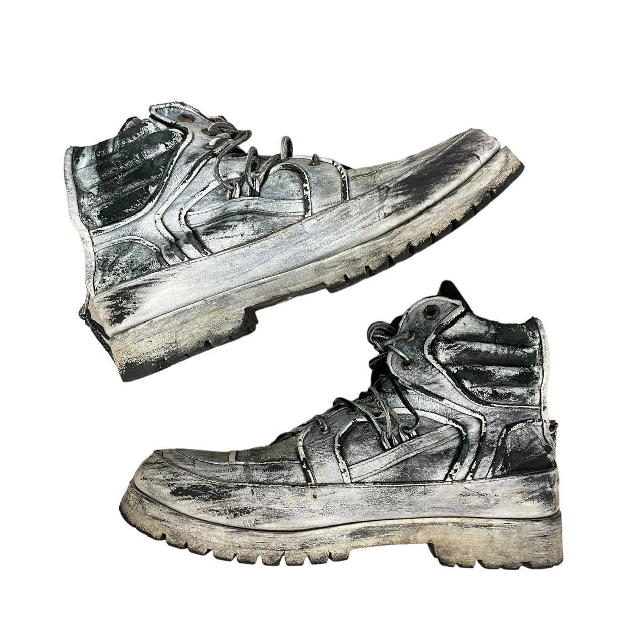 14th Addiction 14th addiction painted leather legion boots Size US 10 / EU 43 - 2 Thumbnail