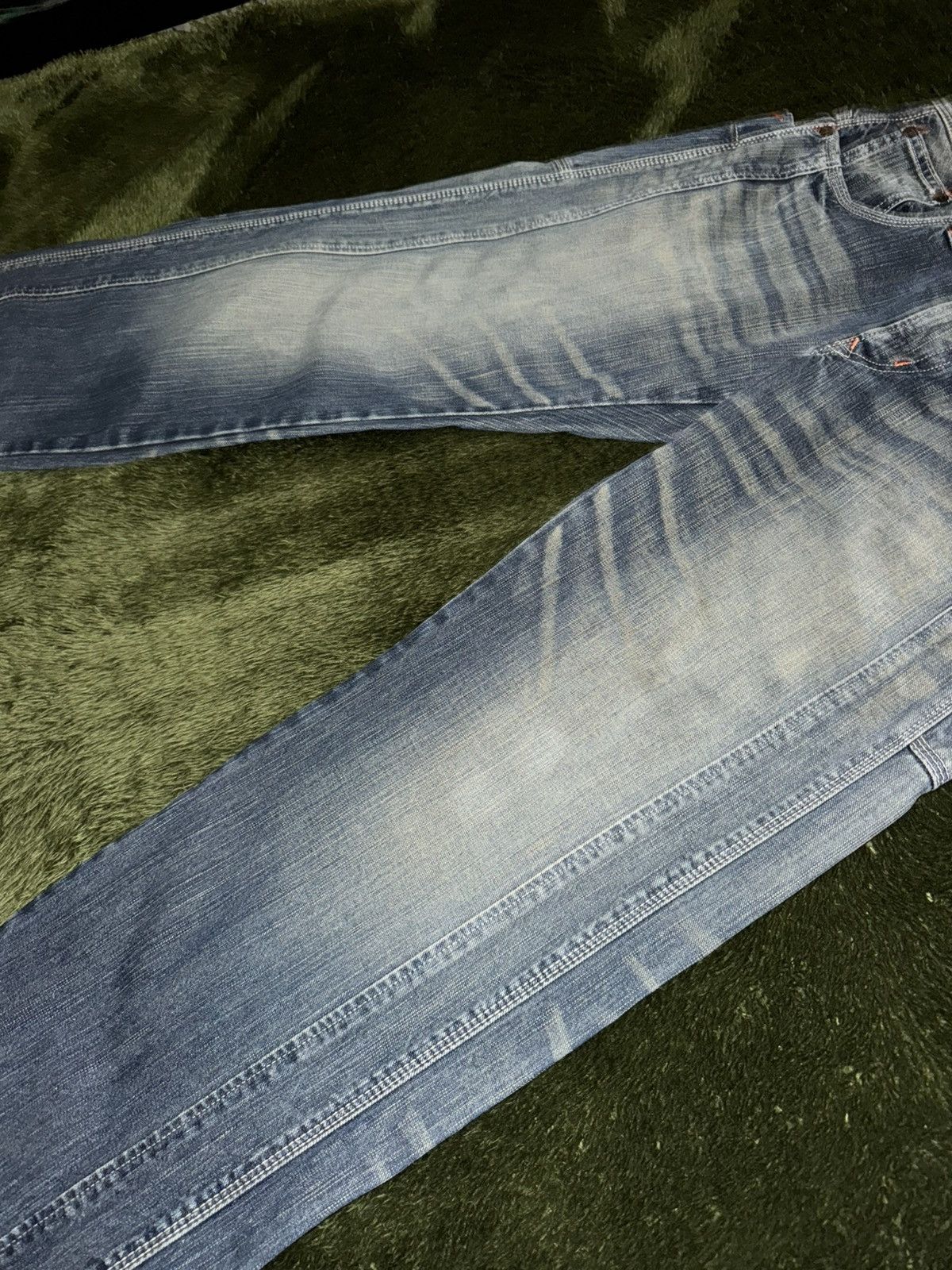 Edwin [32] EDWIN Japan Panel Detail Triple-Stitch Denim Pants Size US 32 / EU 48 - 7 Thumbnail