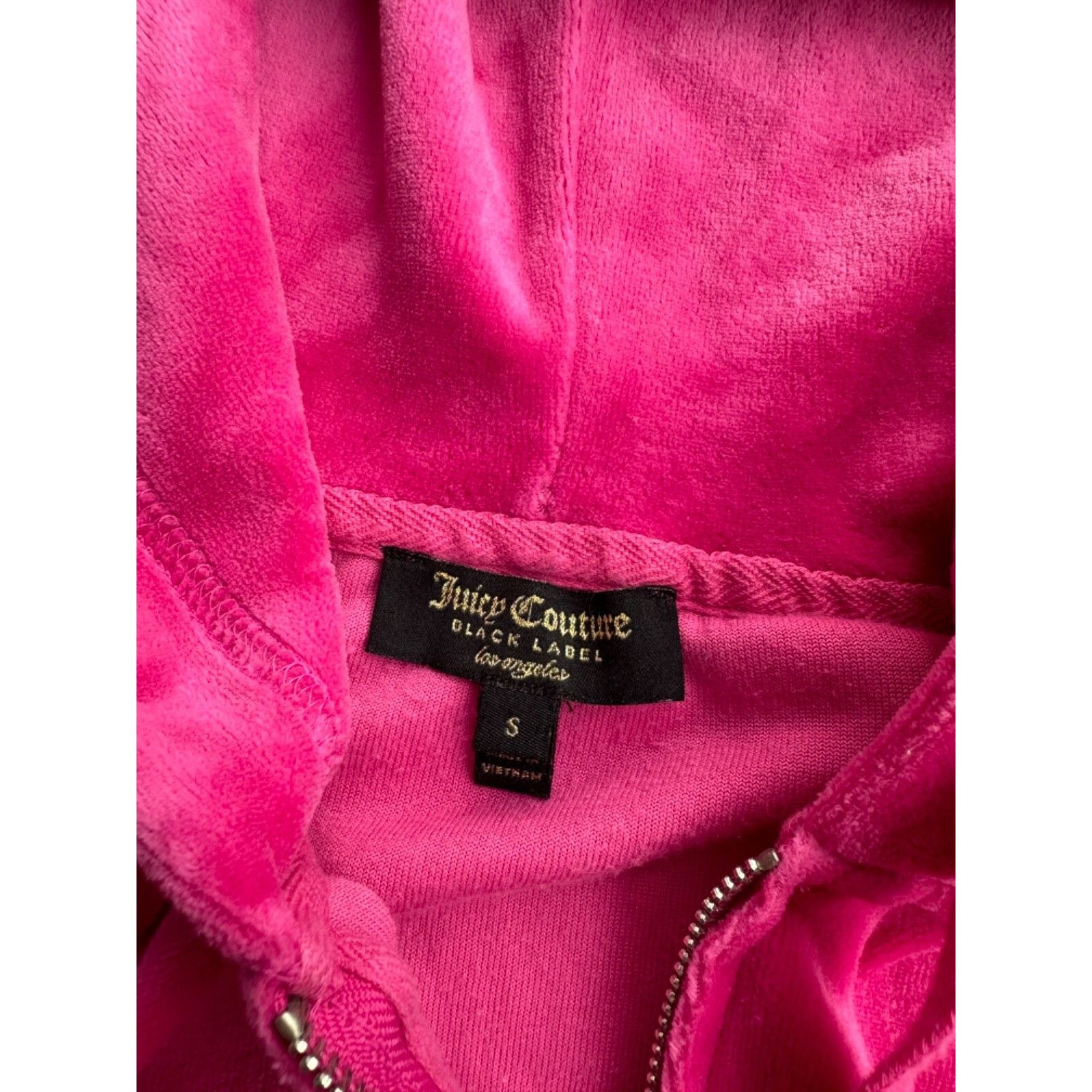 Juicy Couture VTG Juice Couture Pink Velour Woman Tracksuit Size S / US 4 / IT 40 - 13 Thumbnail