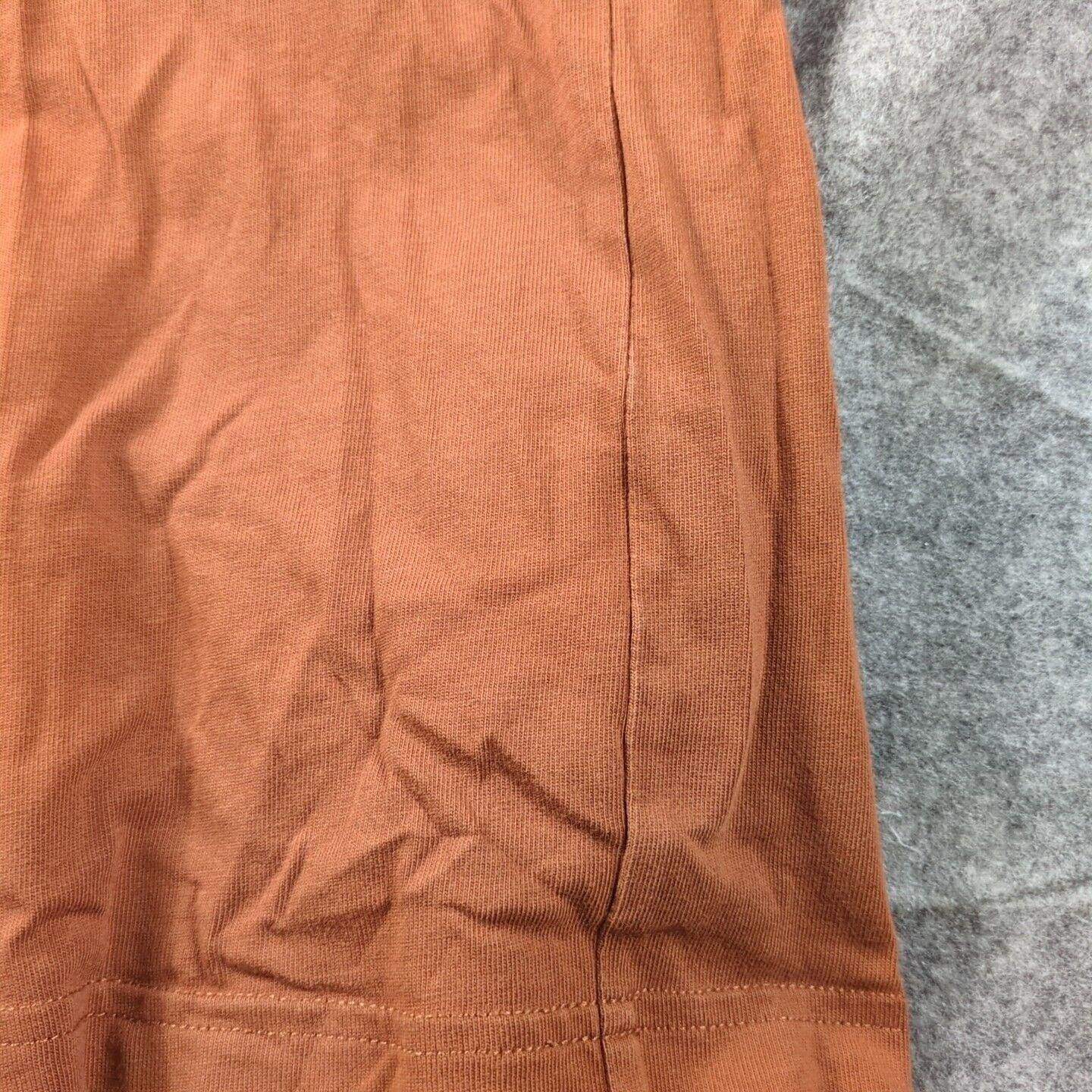 Brain Dead Brain Dead M Graphic T-Shirt Dark Orange SS Logo Streetwear Size US M / EU 48-50 / 2 - 7 Thumbnail