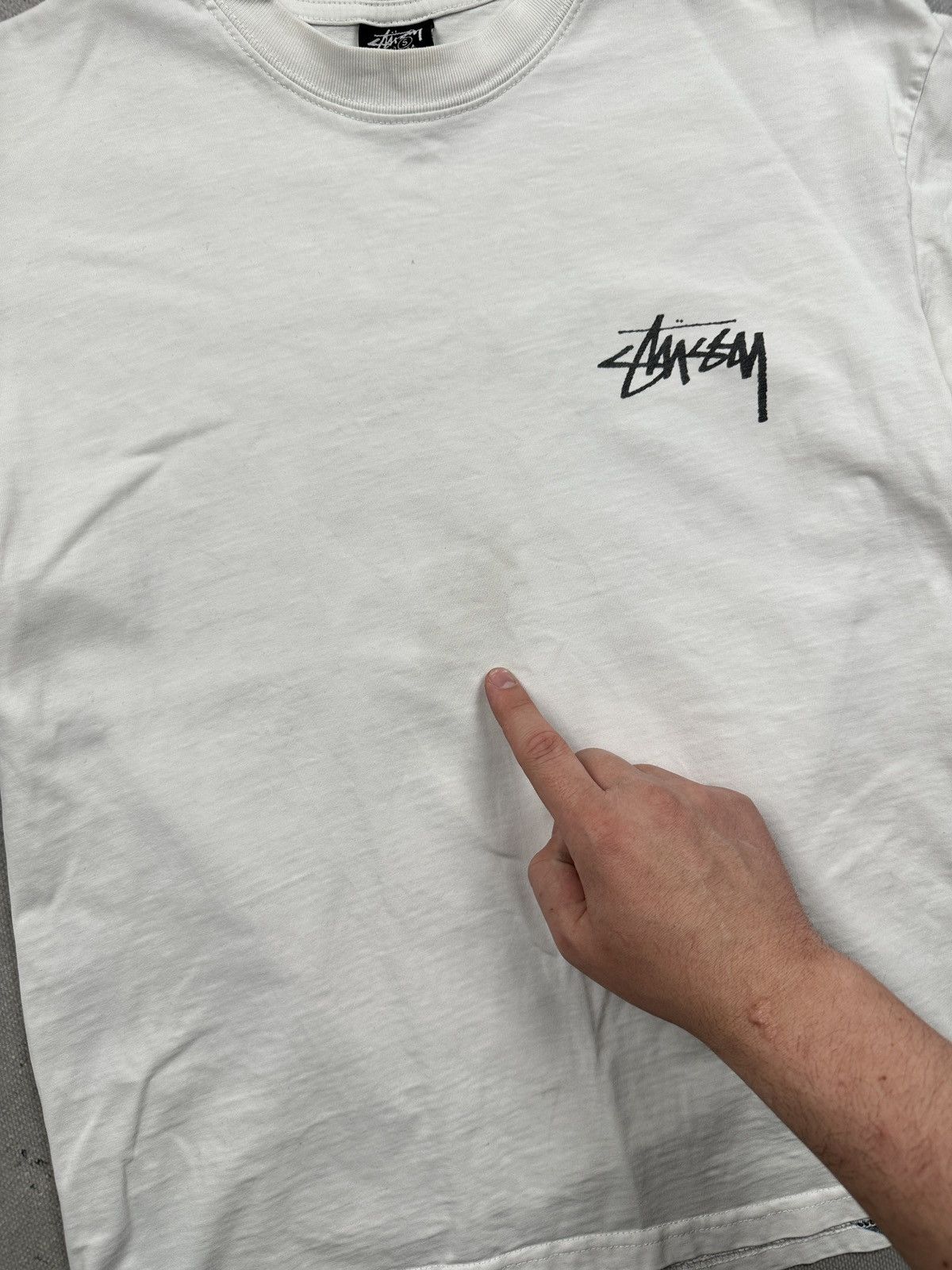 Stussy Stussy Shattered Back Print Tee White Streetwear Graphic USA Size US S / EU 44-46 / 1 - 6 Thumbnail