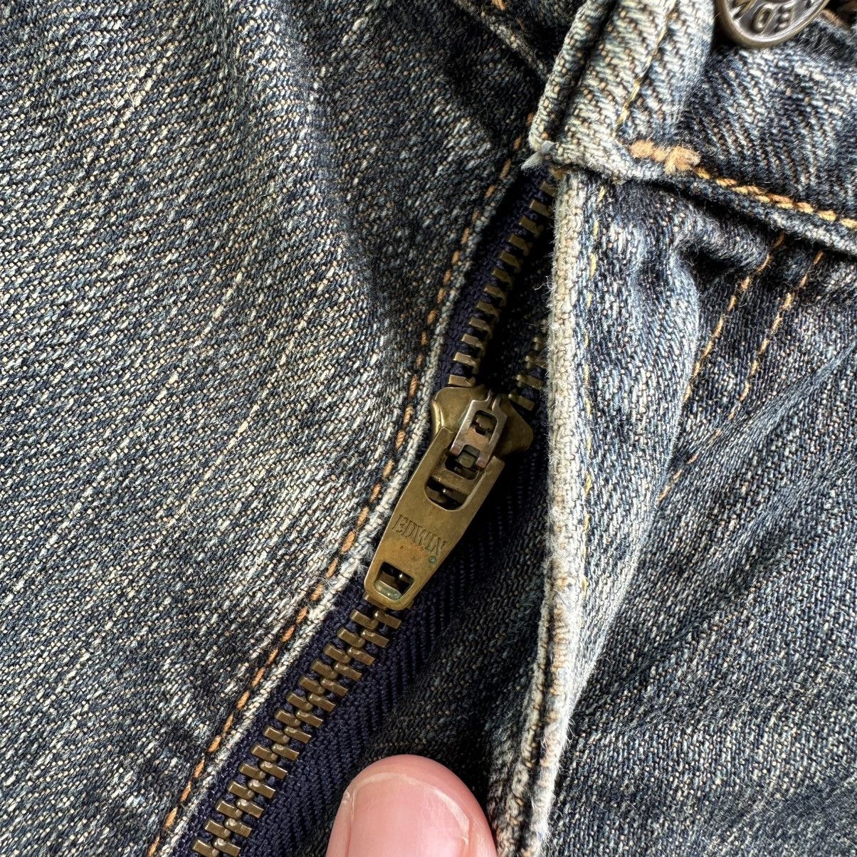 Japanese Brand Vintage Edwin Rusty Faded Distressed Denim Jean Pant Size US 34 / EU 50 - 5 Thumbnail