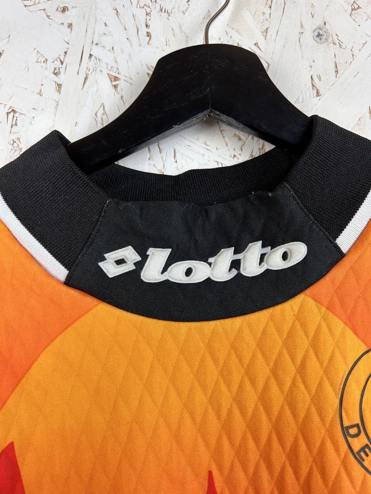 Lotto Sport 90s Vintage Lotto SR Delemont 1996/99 GK #1 Match Worn Jrsy Size US XL / EU 56 / 4 - 5 Thumbnail