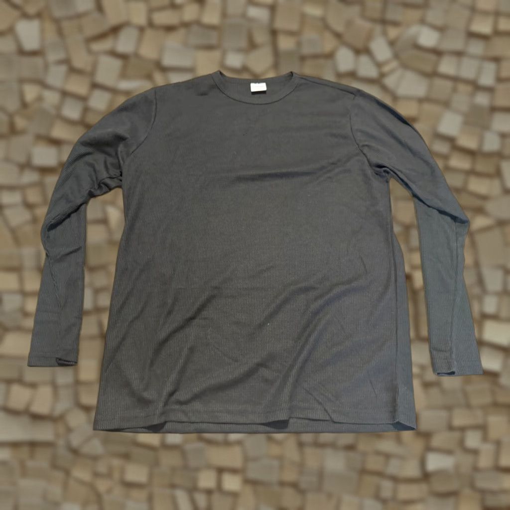 Vintage Mission Ridge Shirt Men Long Sleeve Crewneck M Black Pajama Top Regular/Adult Medium Womens? Size US M / EU 48-50 / 2 - 1 Thumbnail