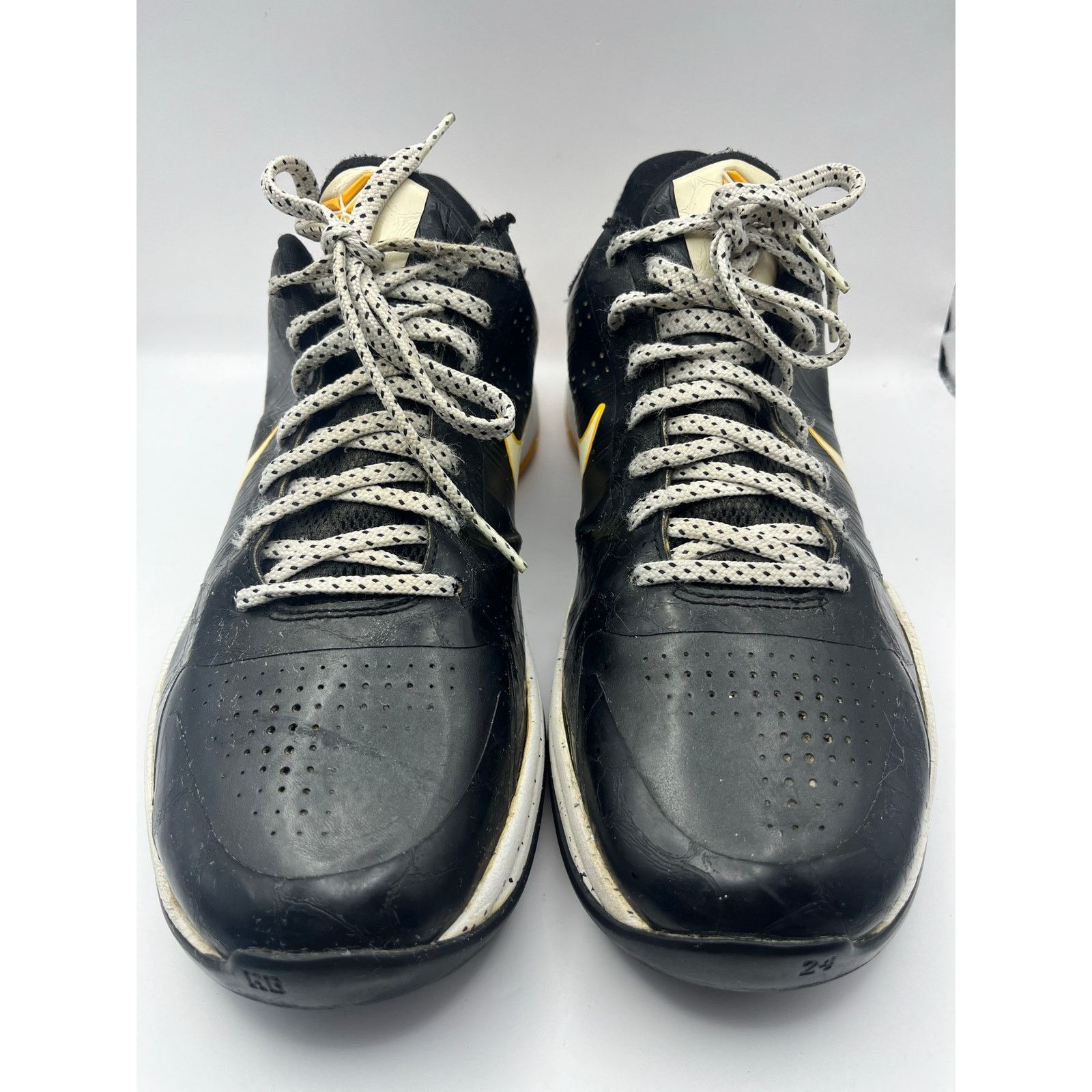 Nike Nike Zoom Kobe 5 Del Sol Black Yellow Shoes Sneakers USED Size US 7.5 / EU 40-41 - 5 Thumbnail