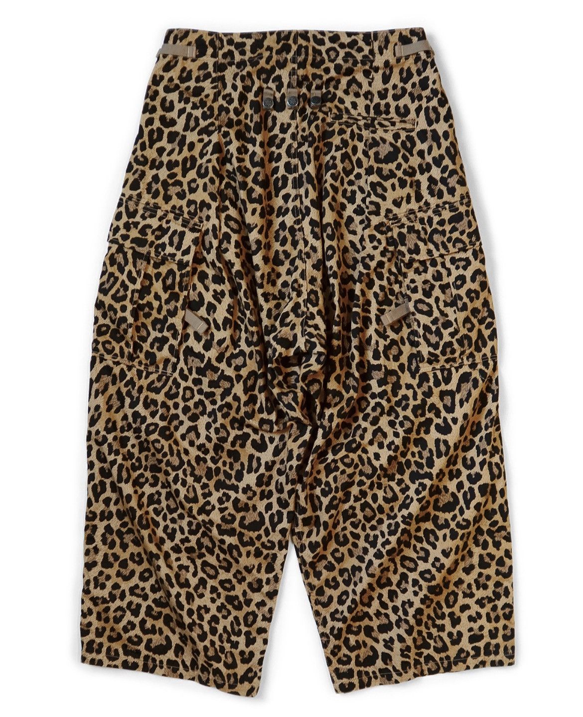 Kapital Kapital Cotton Herringbone Leopard Print Jumbo Cargo Pants Size US 30 / EU 46 - 2 Thumbnail