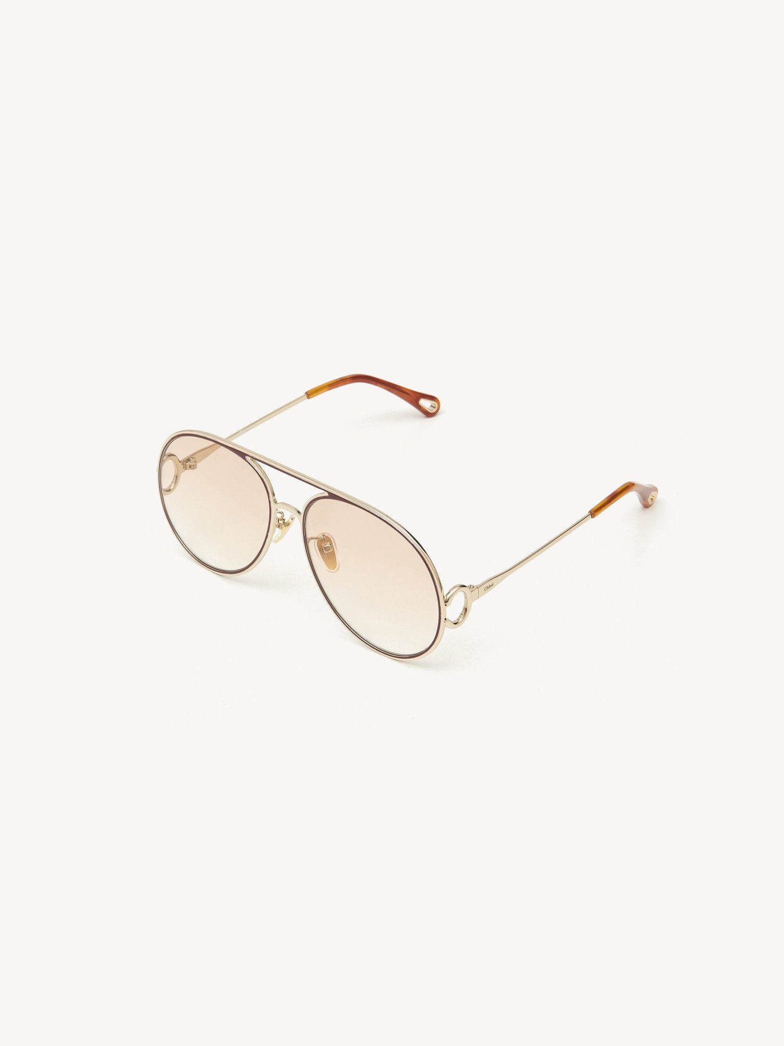 Chloe o1loc1c1024 Size: OS / Austine Sunglasses in Gold Grad/Pink Size ONE SIZE - 1 Thumbnail