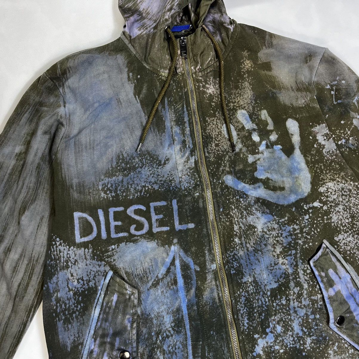 Diesel Rare Diesel Custom 1of1 Art Dyed Jacket Size US S / EU 44-46 / 1 - 5 Thumbnail