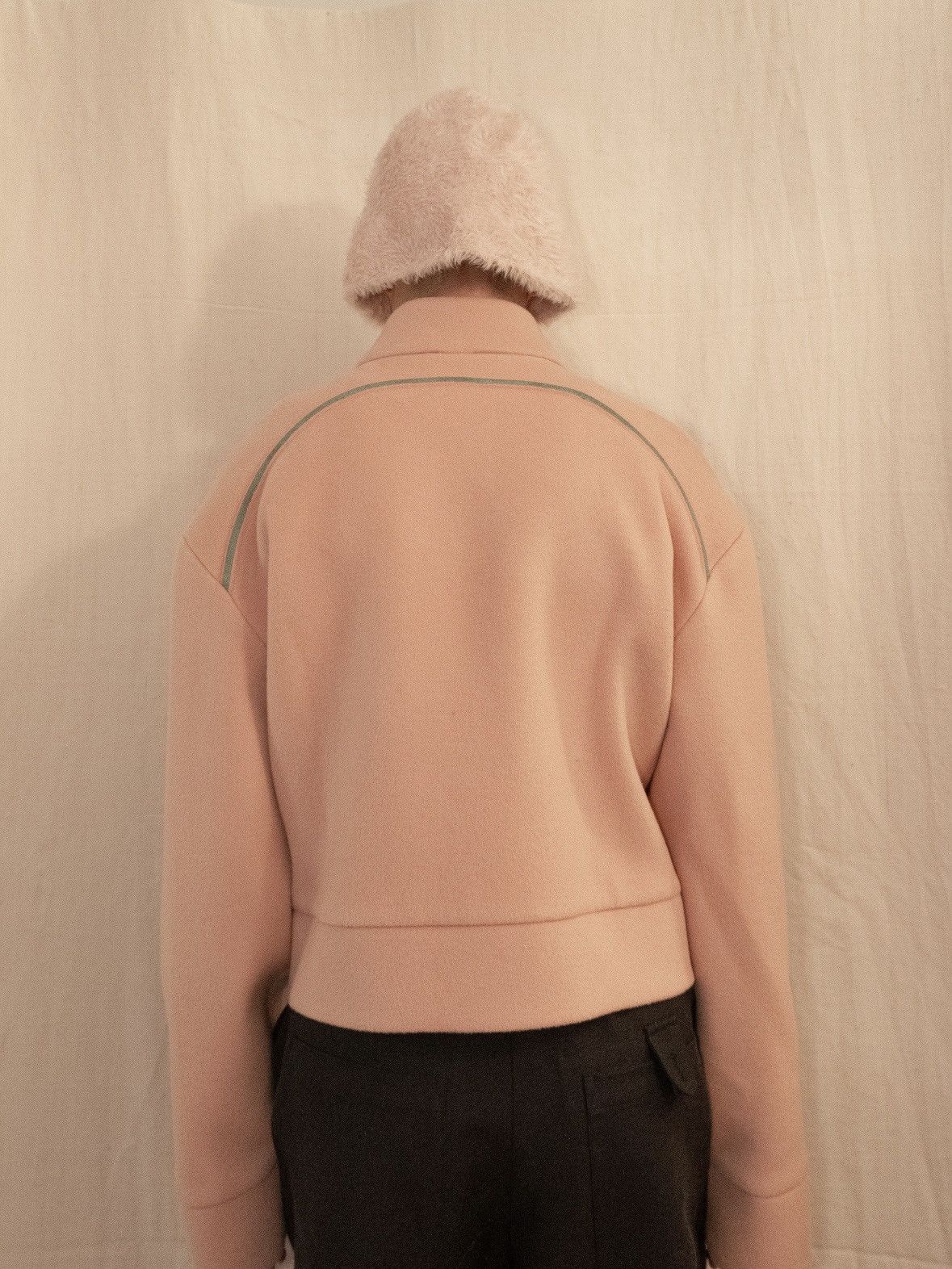 JW Anderson × Moncler Moncler Genius x JW Anderson Pink Fuzzy Hat Size ONE SIZE - 3 Thumbnail
