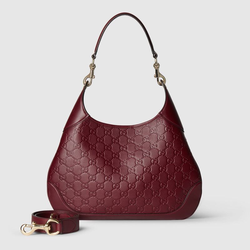 Gucci o1la5ras0526 Size: OS / B Medium Shoulder Bag in Ancora Red Size ONE SIZE - 1 Thumbnail