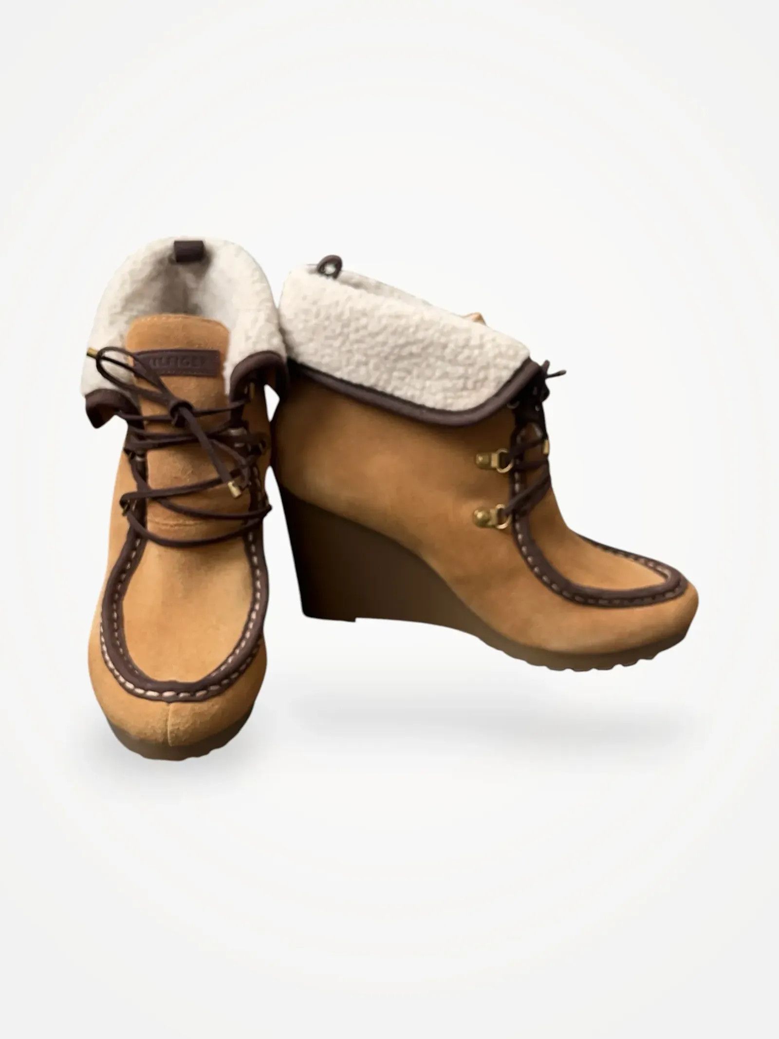 Tommy Hilfiger Tommy Hilfiger Zaria Camel Boots Size US 6 / IT 36 - 1 Thumbnail