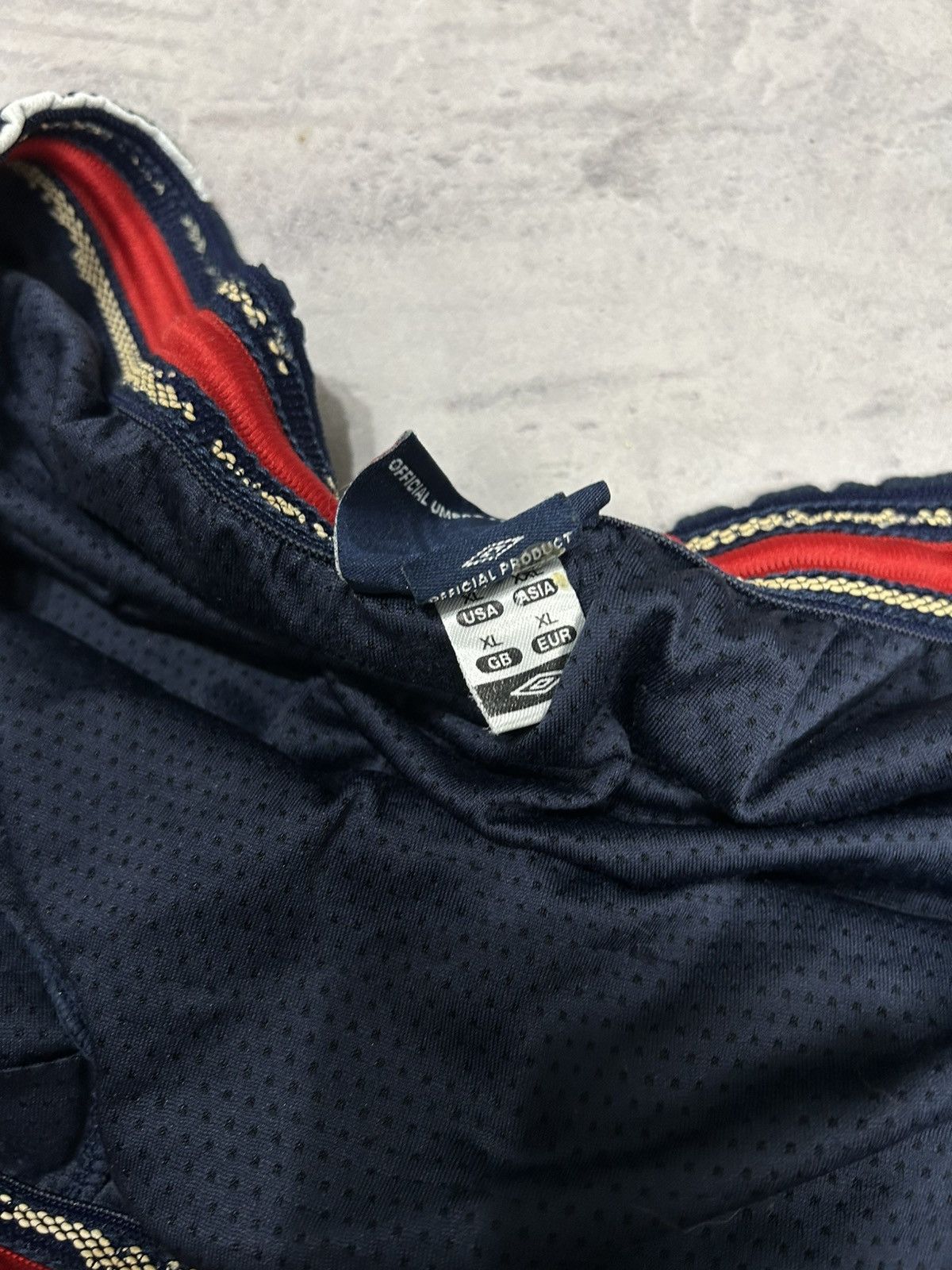 Umbro Umbro England 2007 Home Short Navy Blue Size US 34 / EU 50 - 10 Thumbnail
