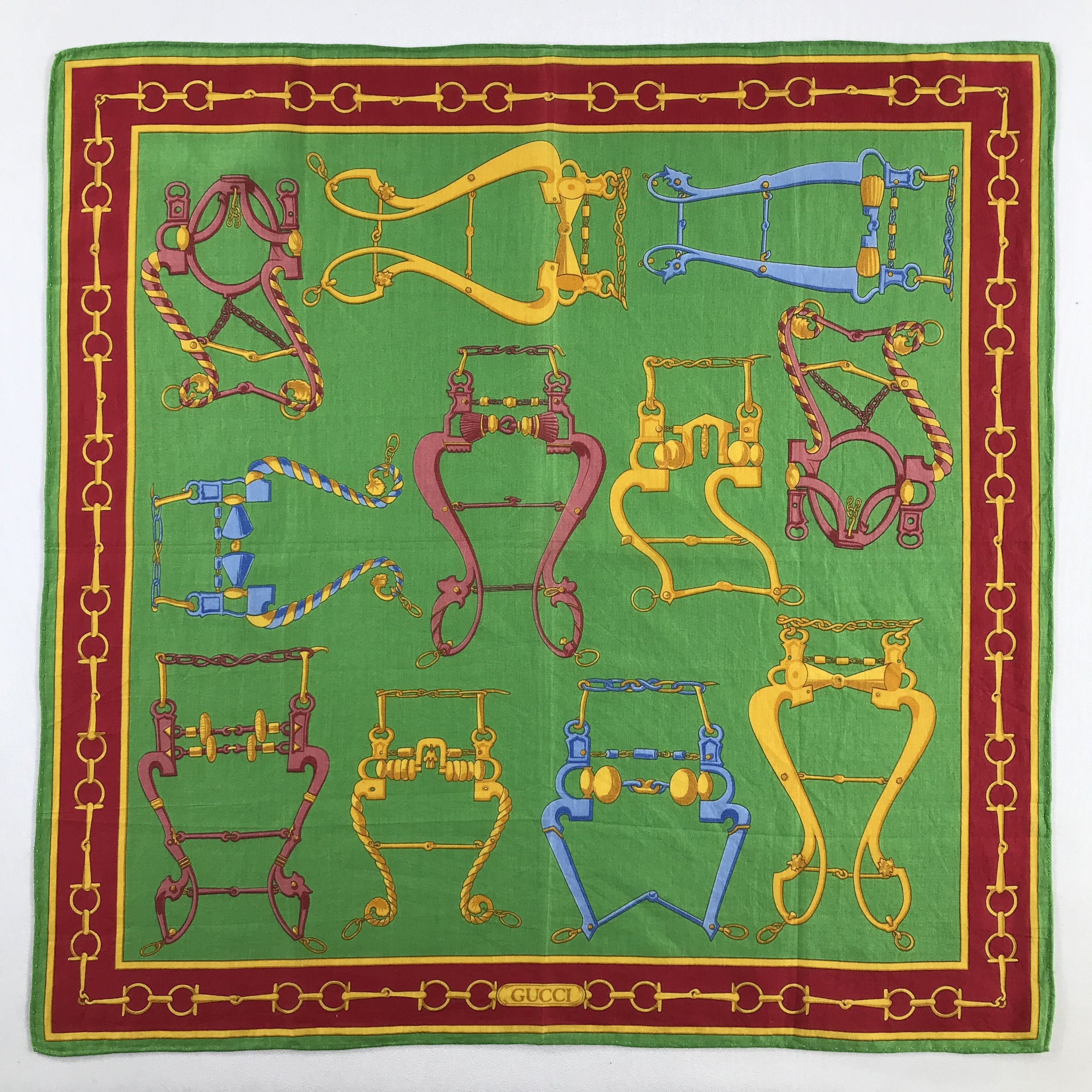 Gucci Gucci Handkerchief / Bandana / Neckerchief C719 Size ONE SIZE - 5 Thumbnail