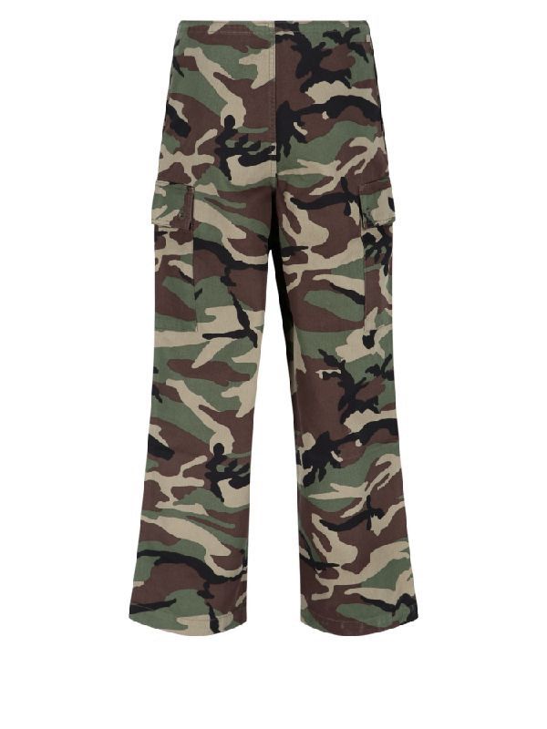 Celine Celine Camouflage Loose-Fit Cargo Pants Size US 32 / EU 48 - 3 Thumbnail