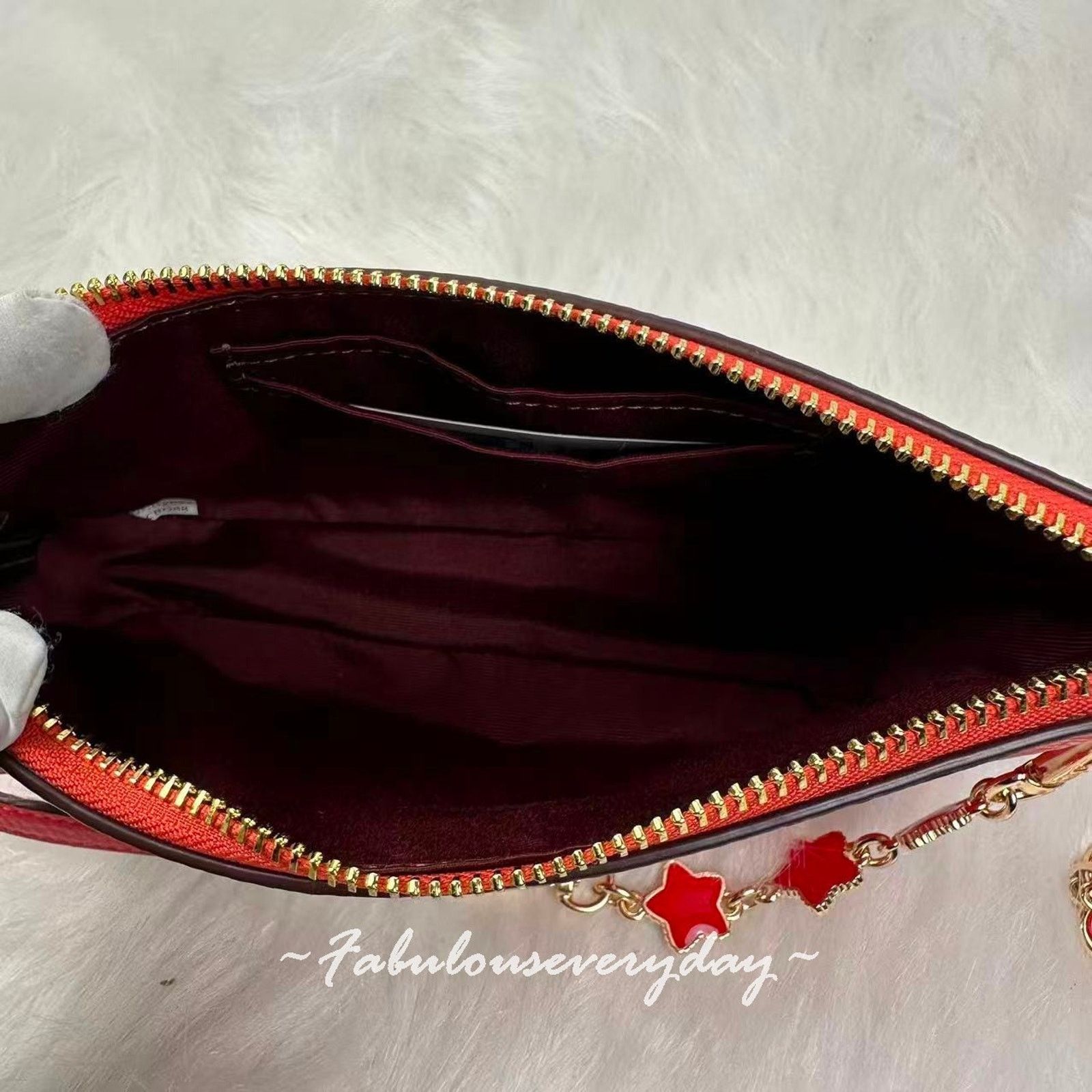 Coach Coach Nolita 19 Shoulder Leather Carnation Extended Chain Size ONE SIZE - 7 Thumbnail