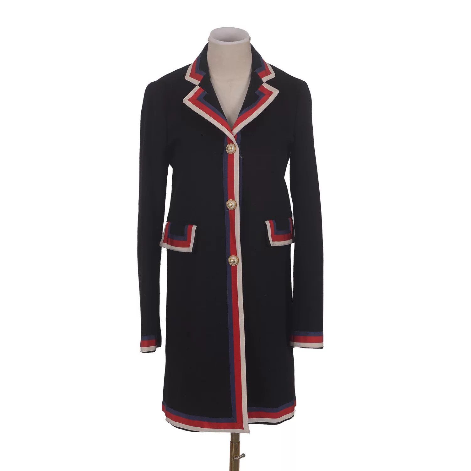 Gucci Gucci solid wool overcoat XS Size XS / US 0-2 / IT 36-38 - 1 Thumbnail