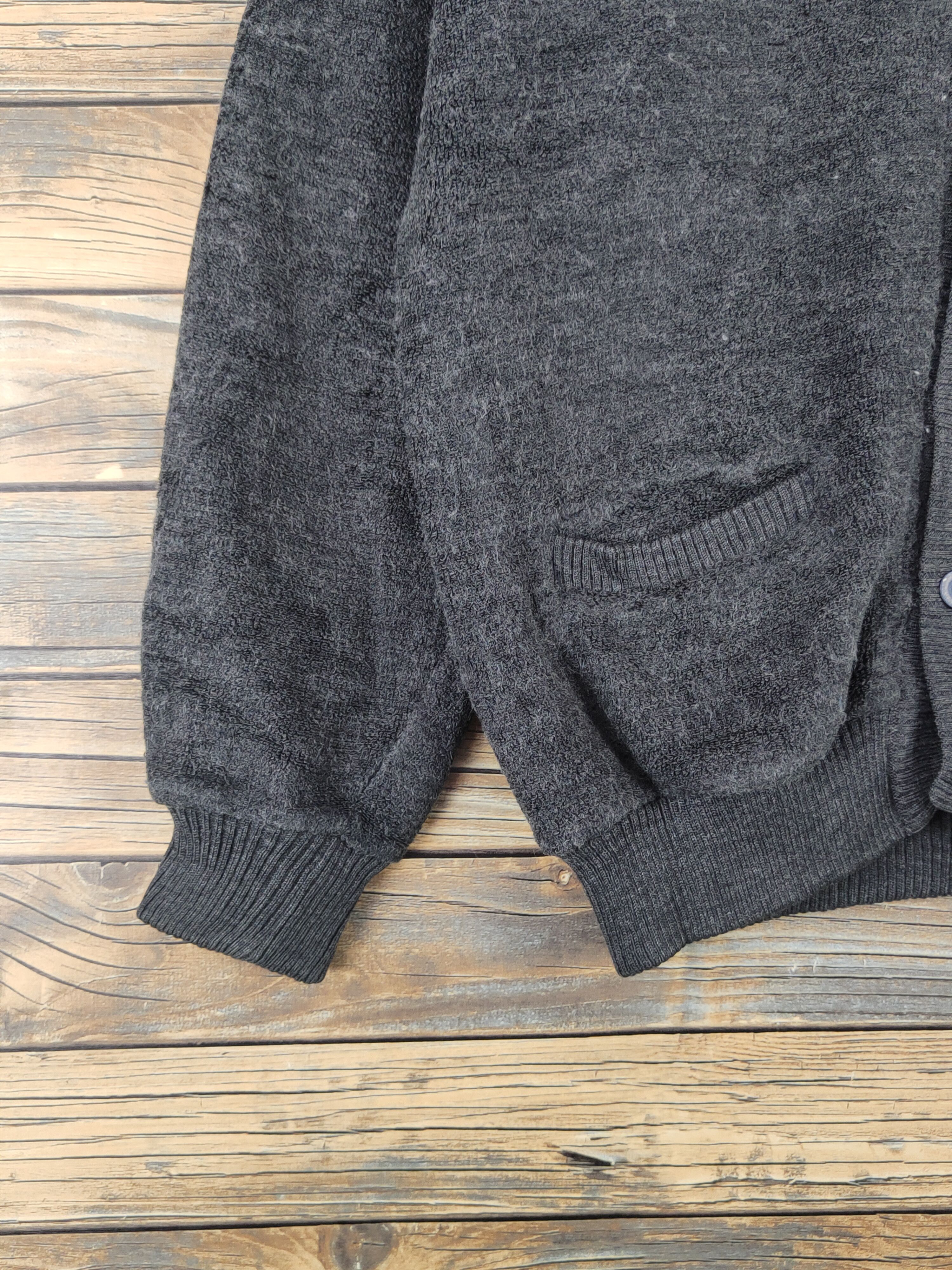 Lindbergh Lindbergh made in Japan vtg Black Knitwear Cardigan #W1825 Size US M / EU 48-50 / 2 - 4 Thumbnail