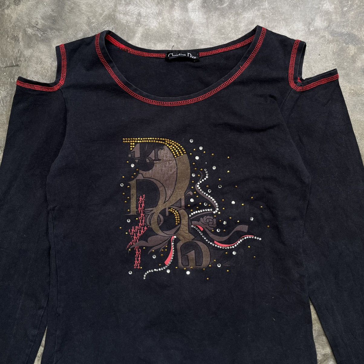 Christian Dior Monsieur Vintage Christian Dior Long Sleeve Shirt Size M / US 6-8 / IT 42-44 - 4 Thumbnail