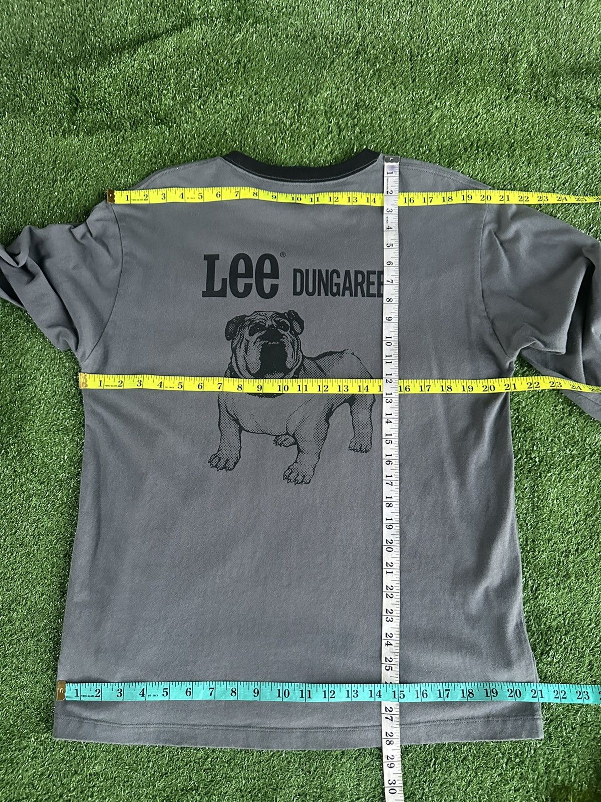 Lee × Vintage Vintage Lee Dungarees Big Logo Long Sleeve A522 Size US M / EU 48-50 / 2 - 6 Thumbnail