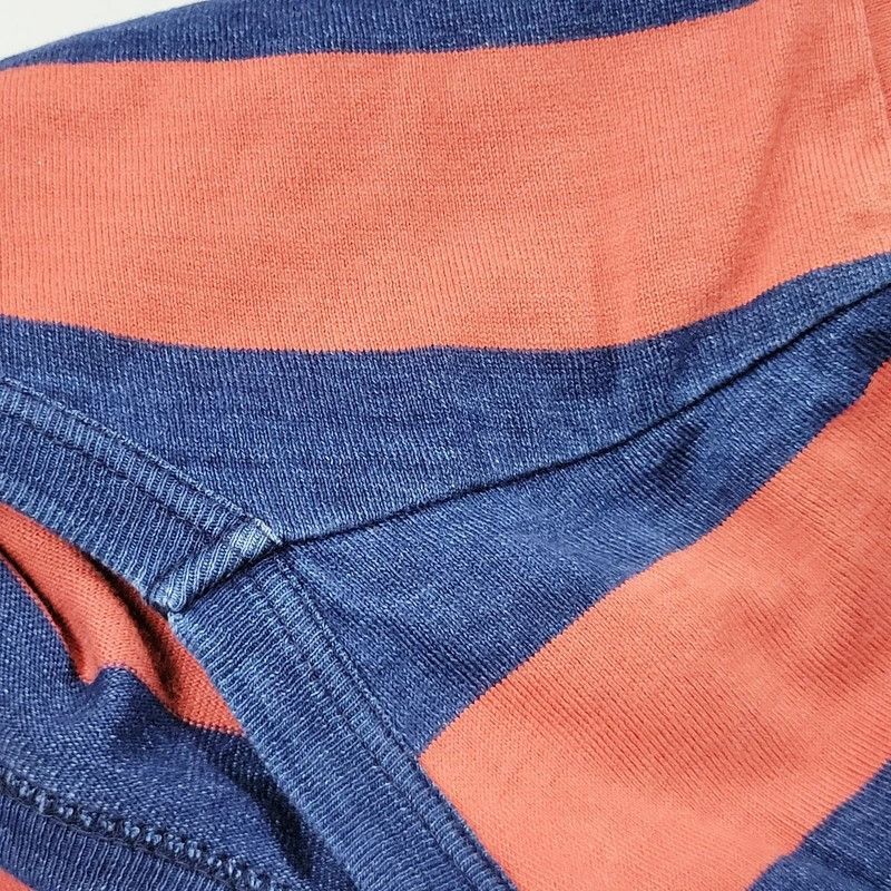 Visvim VISVIM SS BIG BORDER TEE T SHIRT indigo red stripe Size US L / EU 52-54 / 3 - 7 Thumbnail