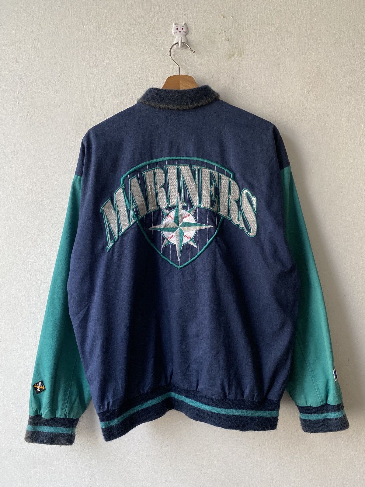 NFL Vintage 90’s Mariners MLB Jacket Size US L / EU 52-54 / 3 - 4 Thumbnail