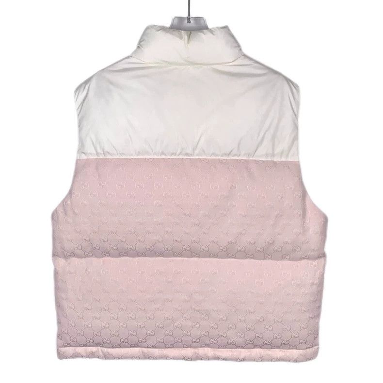Gucci Gucci Suze 38 Double G full print pink and white color blo Size US XS / EU 42 / 0 - 2 Thumbnail