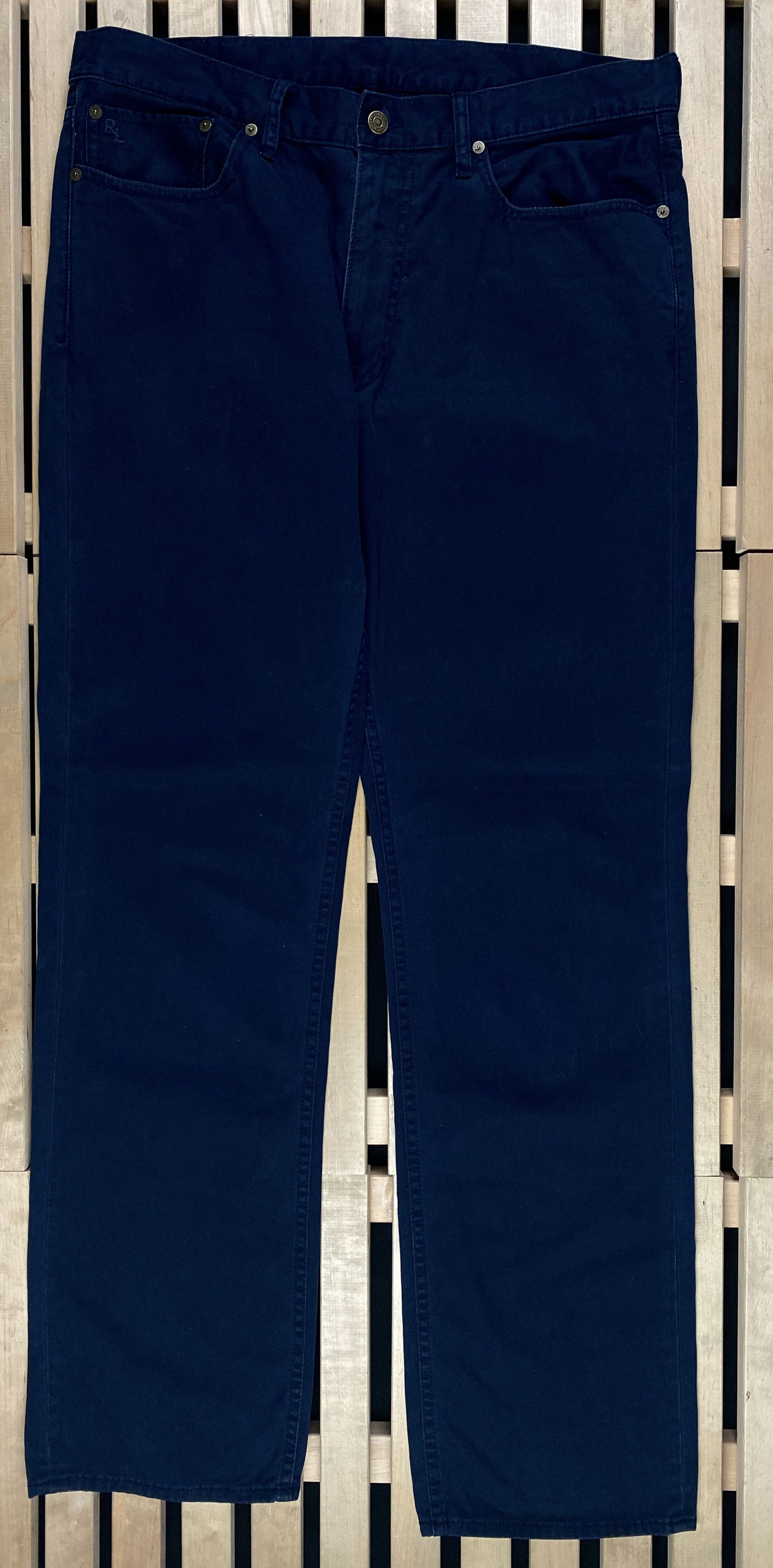 Polo Ralph Lauren × Ralph Lauren Mens Denim Pants Polo Ralph Lauren Size 36 Cotton Size US 36 / EU 52 - 1 Thumbnail