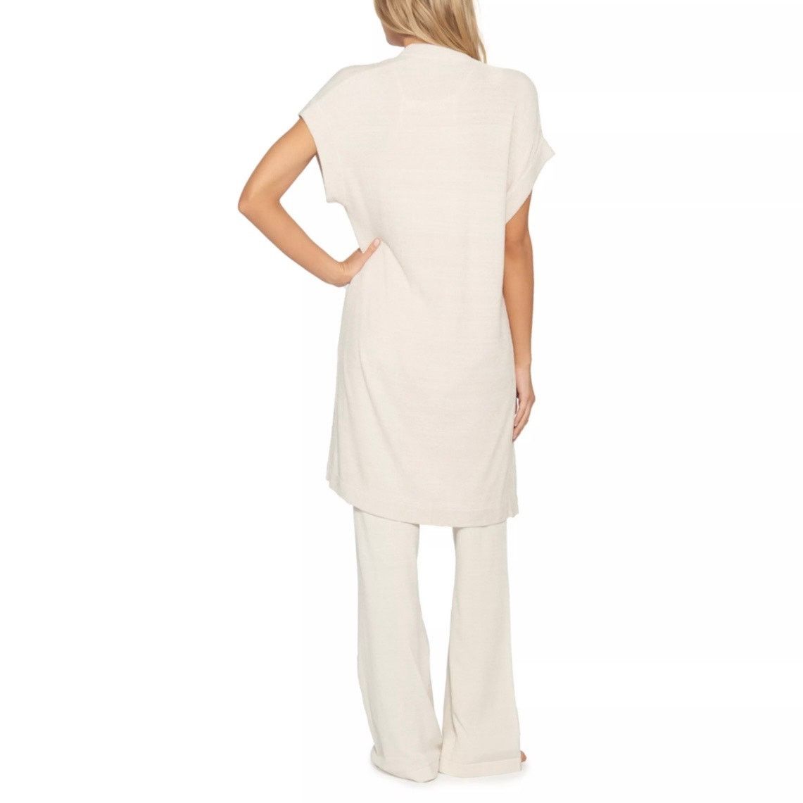 Other NWT! Barefoot Dreams CozyChic Ultra Lite Sleeveless Cardi Size S / US 4 / IT 40 - 2 Thumbnail