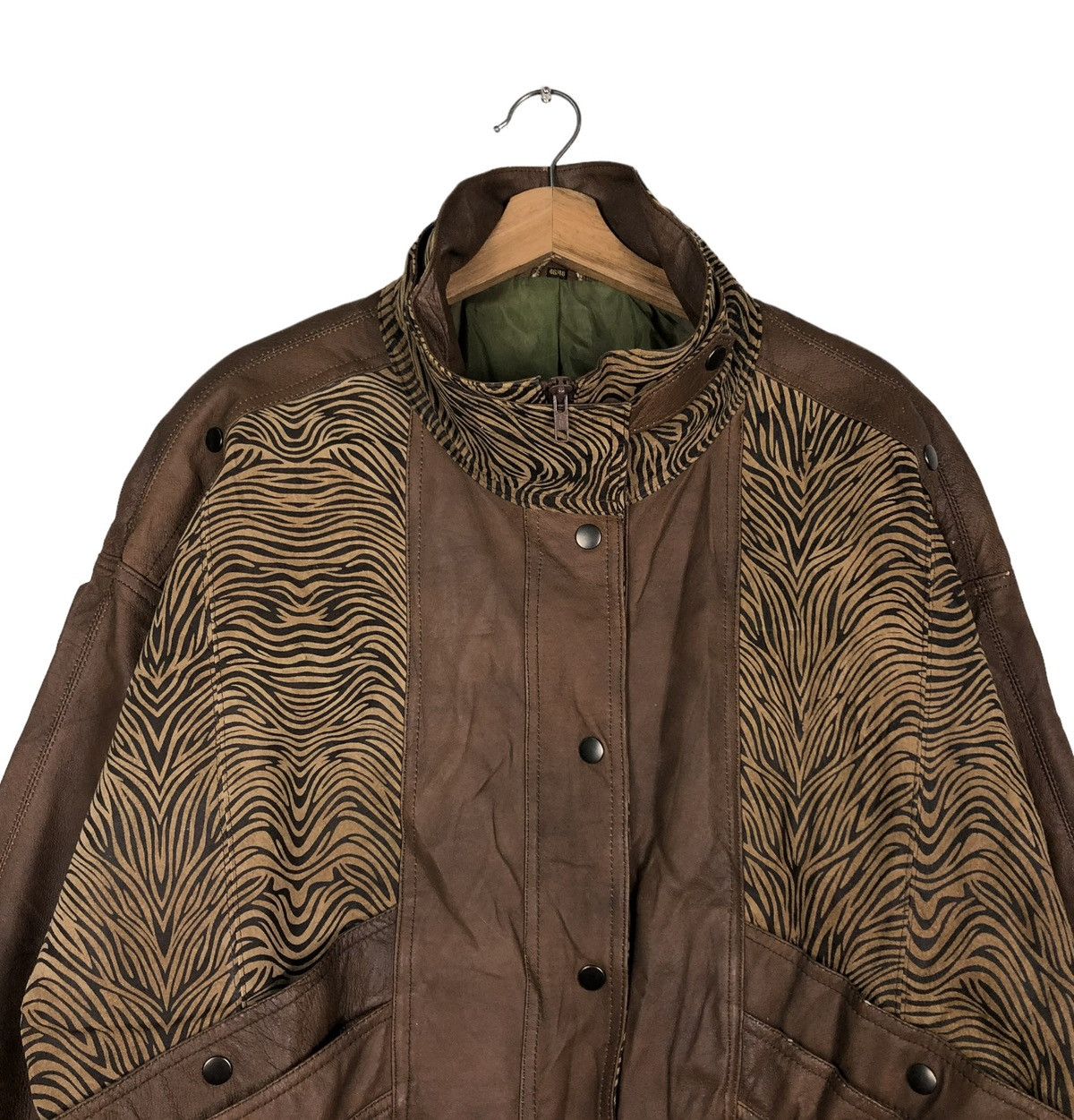 Japanese Brand 🔥VINTAGE BIKER LEATHER JACKET ECHT LEDER ISSEY MIYAKE Size US M / EU 48-50 / 2 - 5 Thumbnail