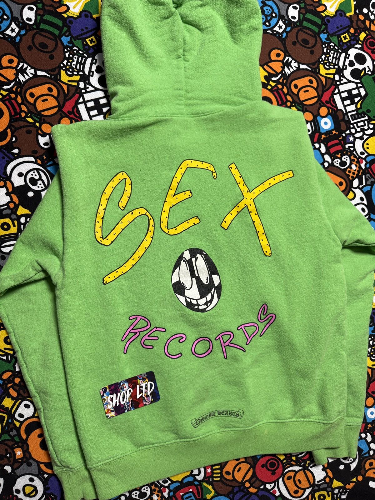 Chrome Hearts Chrome Hearts Green Matty Boy Records Pullover Hoodie Size US M / EU 48-50 / 2 - 12 Thumbnail