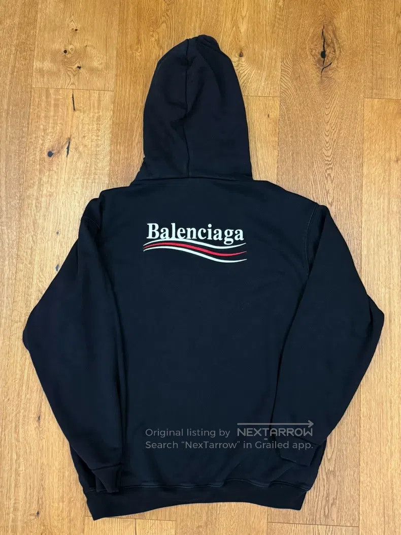Balenciaga Balenciaga Hooded Sweatshirt Coke Logo Black M Size Size US M / EU 48-50 / 2 - 4 Thumbnail