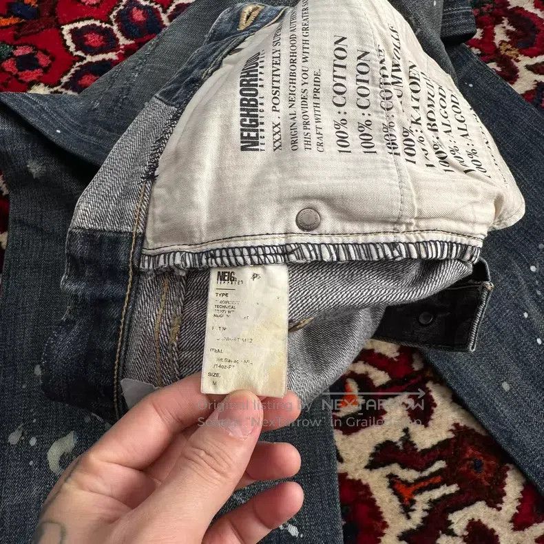 Neighborhood Neighborhood size M Ink Wash Denim Jeans Size US 27 - 9 Thumbnail