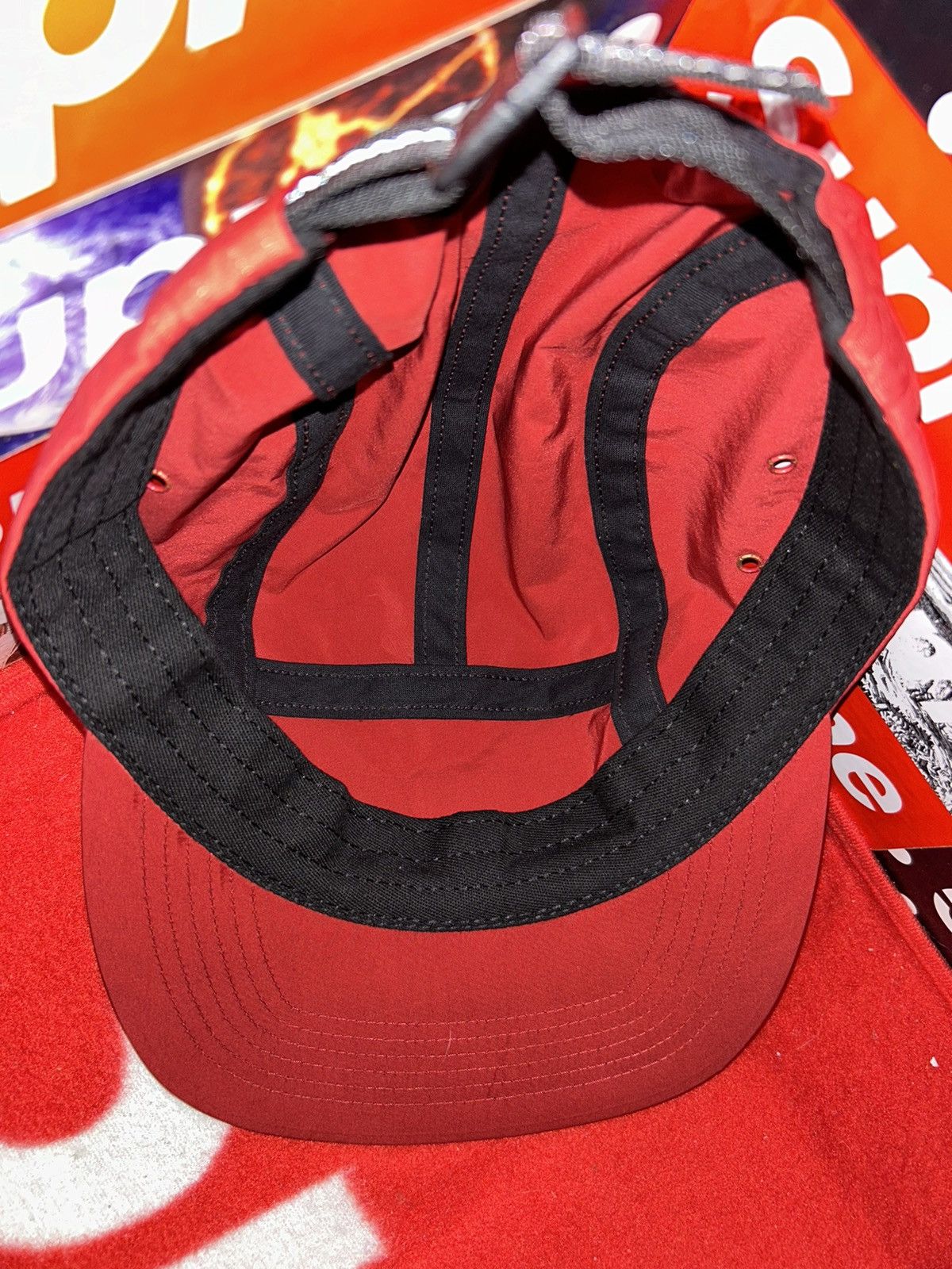 Supreme SUPREME HOLOGRAPHIC BOX LOGO 5-PANEL CAMP CAP SS19 HAT Size ONE SIZE - 7 Thumbnail