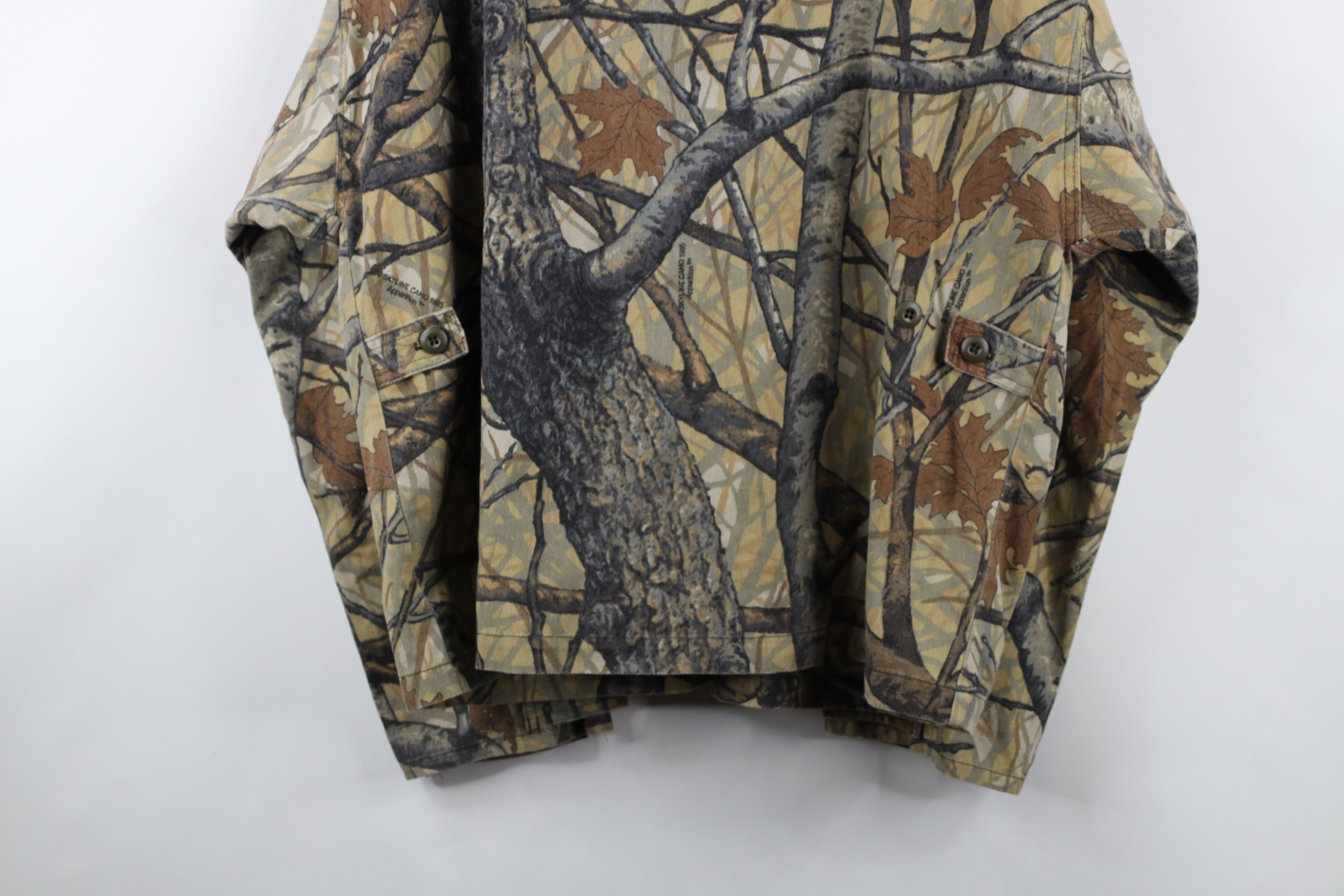 Vintage Vintage 90s Streetwear Skyline Camouflage Apparition Jacket Size US XL / EU 56 / 4 - 15 Thumbnail