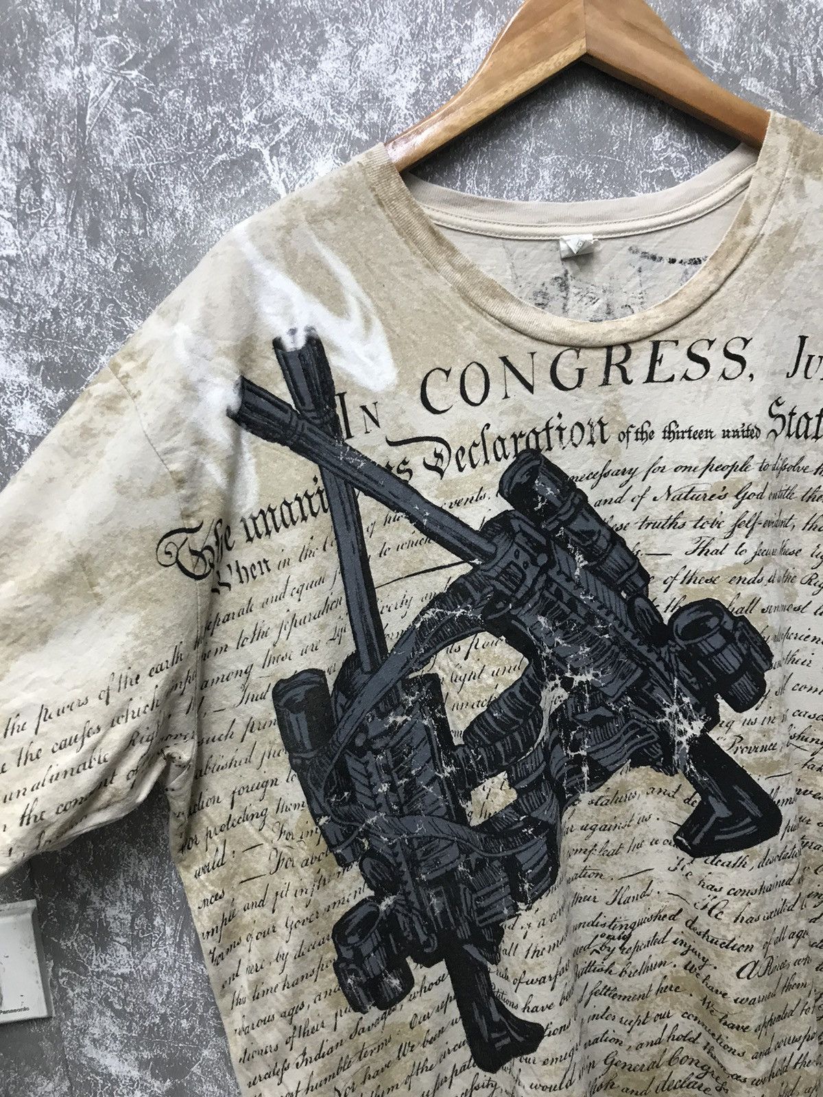 Affliction Affliction Army Flag Y2K Graphic Tee Size US XXL / EU 58 / 5 - 4 Thumbnail