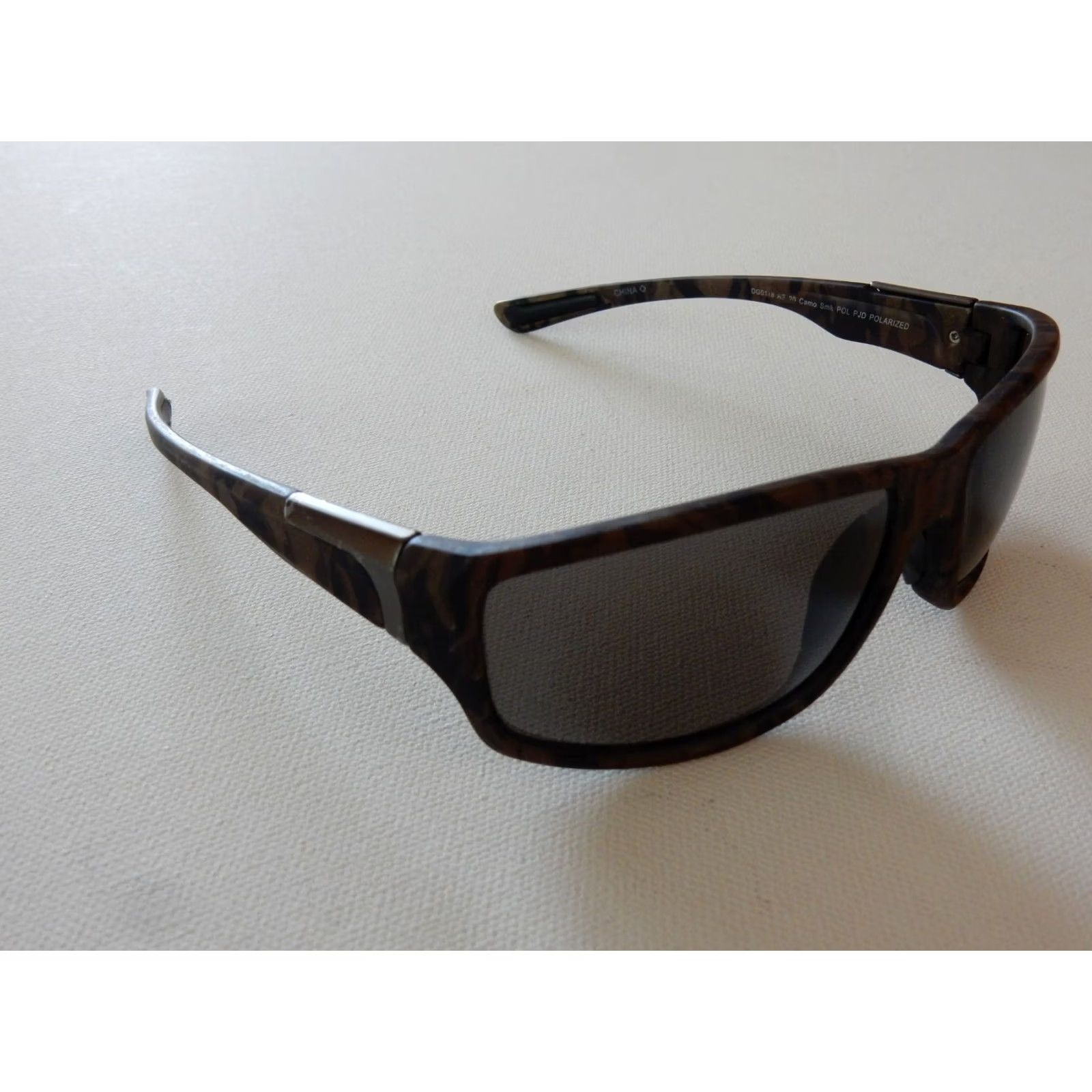 Vintage Angler Eyes Sunglasses Men Angler Eyes Sunglasses Polarized Camouflage DG0118 Brown Frame Size ONE SIZE - 3 Thumbnail