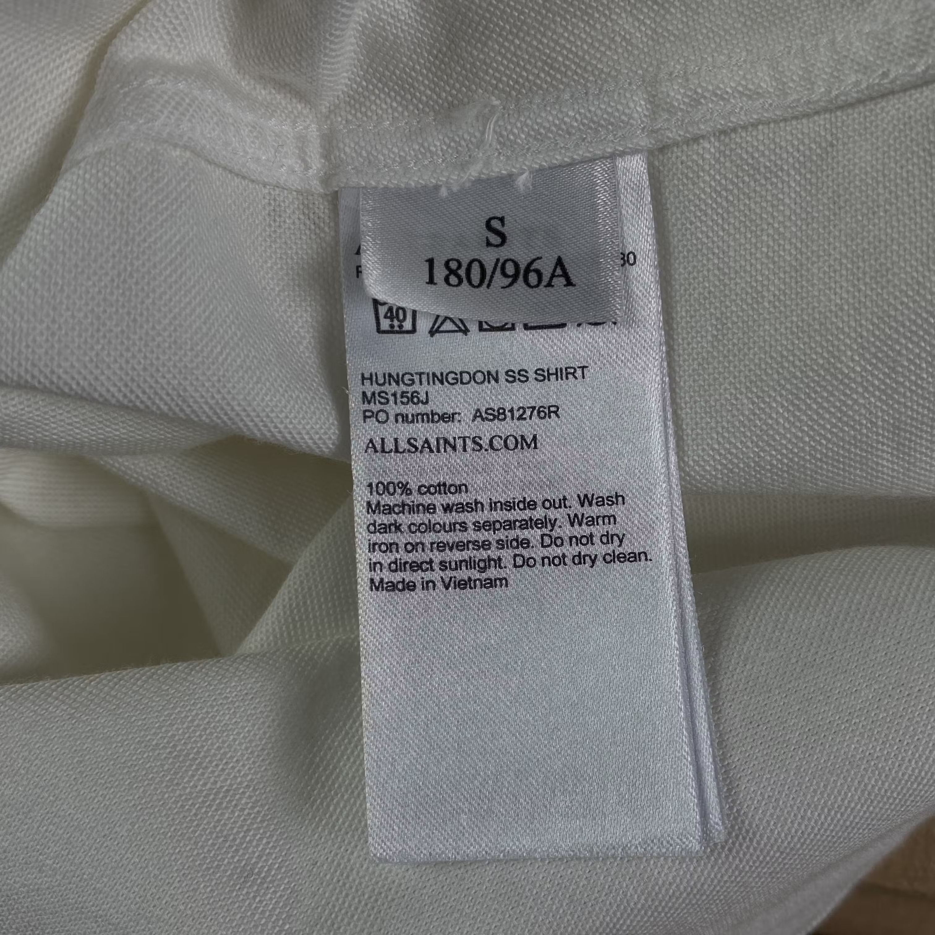 Allsaints Mens Shirt Allsaints Size S Size US S / EU 44-46 / 1 - 5 Thumbnail
