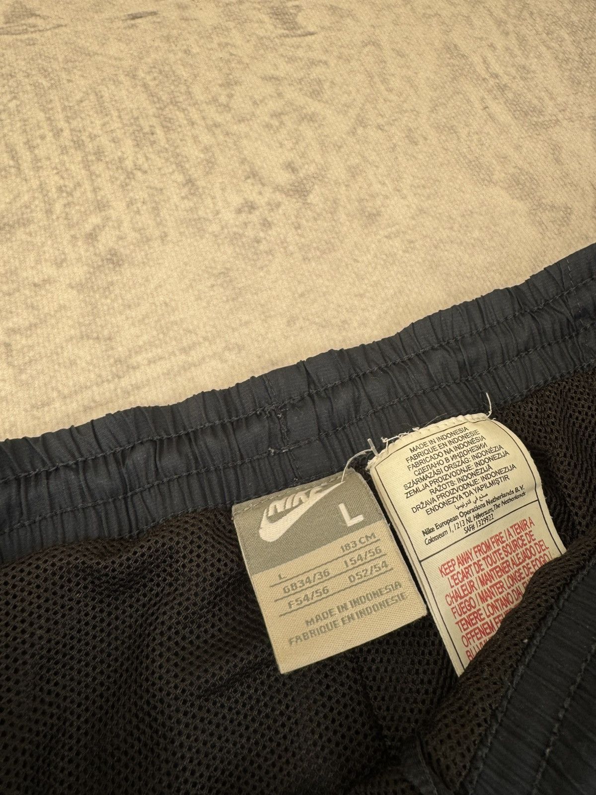 Nike × Vintage NIKE VINTAGE BASIC LOGO OVERSIZE BAGGY PANTS Size US 34 / EU 50 - 6 Thumbnail