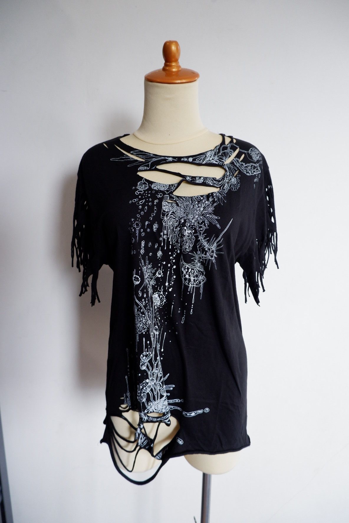 gomme Vintage Gomme Homme Iconic Printed Distressed Tshirt Size US M / EU 48-50 / 2 - 1 Thumbnail