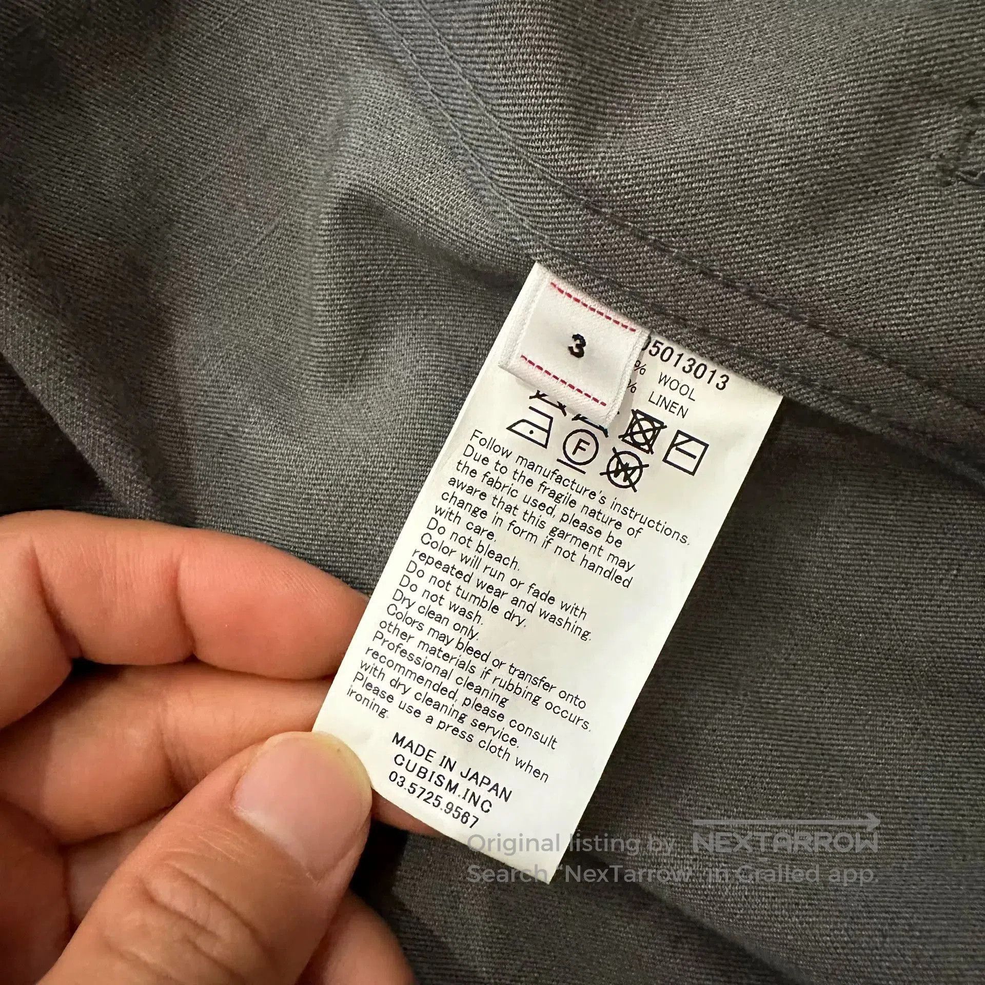 Visvim Visvim Casual Jacket in Grey Fabric. Size US L / EU 52-54 / 3 - 6 Thumbnail