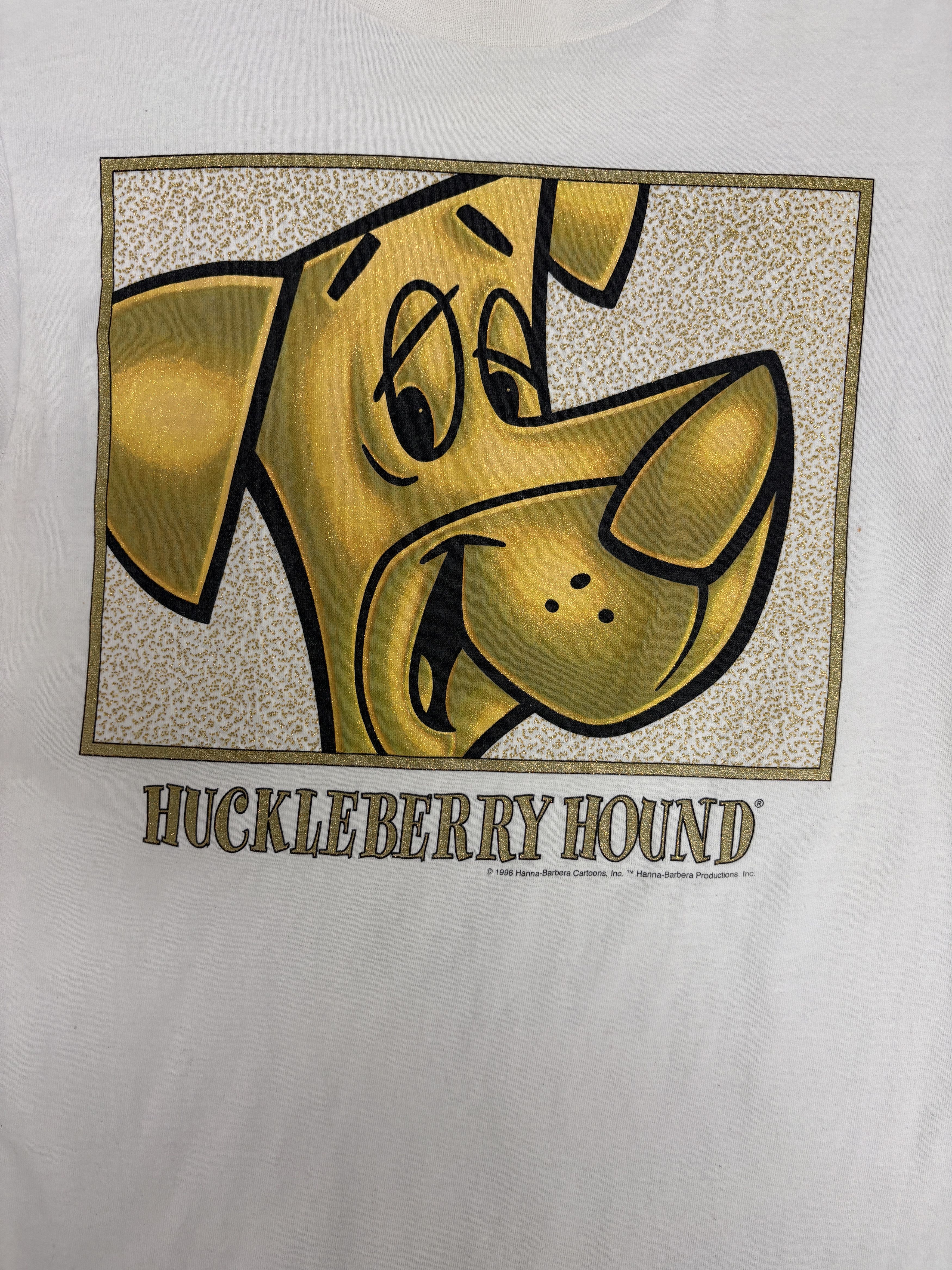 Vintage Huckleberry Hound Vintage White T-Shirt Tee Size US S / EU 44-46 / 1 - 2 Thumbnail
