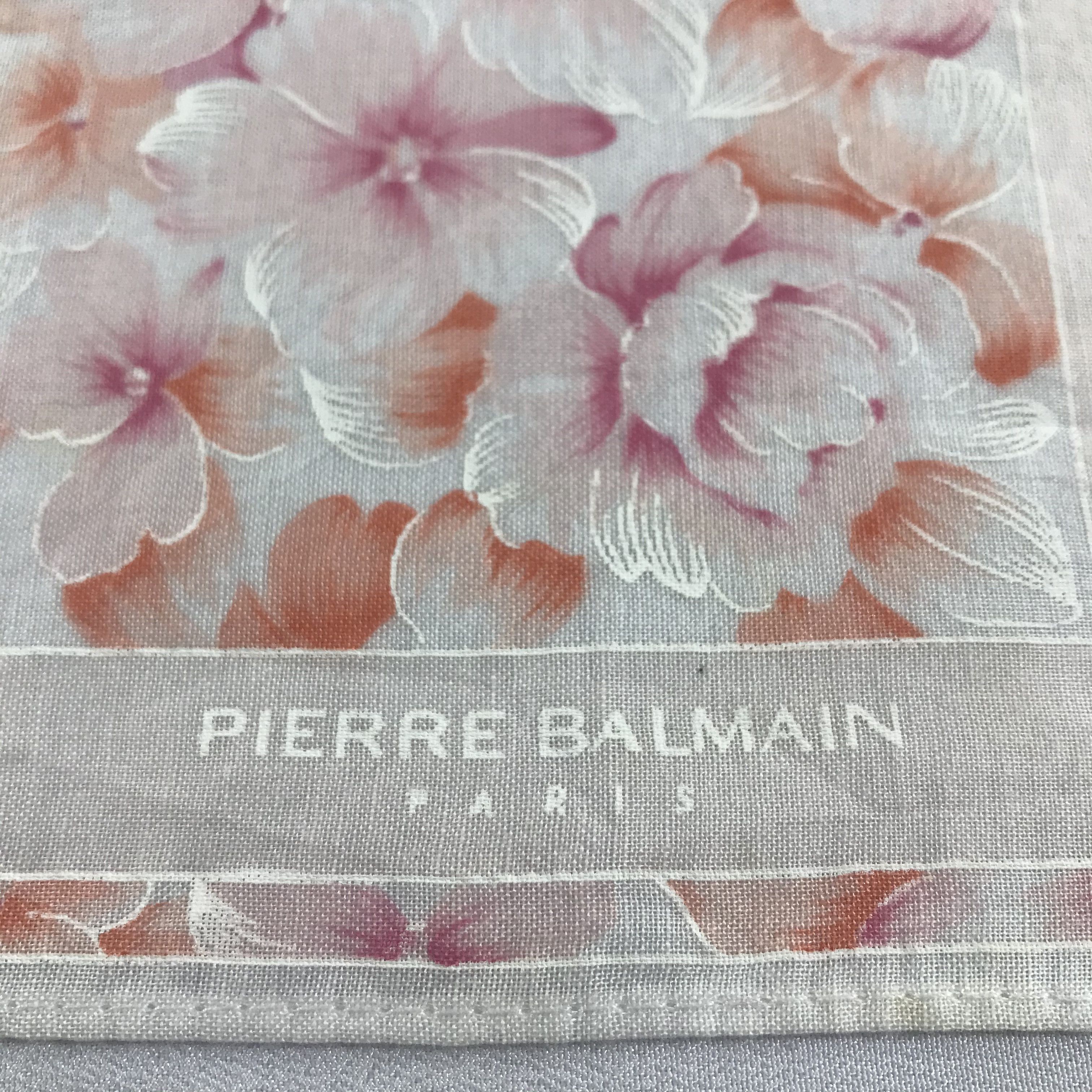 Pierre Balmain Pierre Balmain Handkerchief Neckerchief Bandana H1003 Size ONE SIZE - 3 Thumbnail