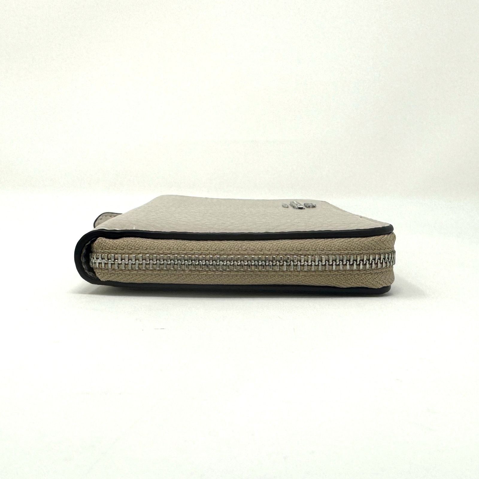 Coach Coach Medium Id Zip Wallet in Steam Gray Leather C4124 New Size ONE SIZE - 8 Thumbnail