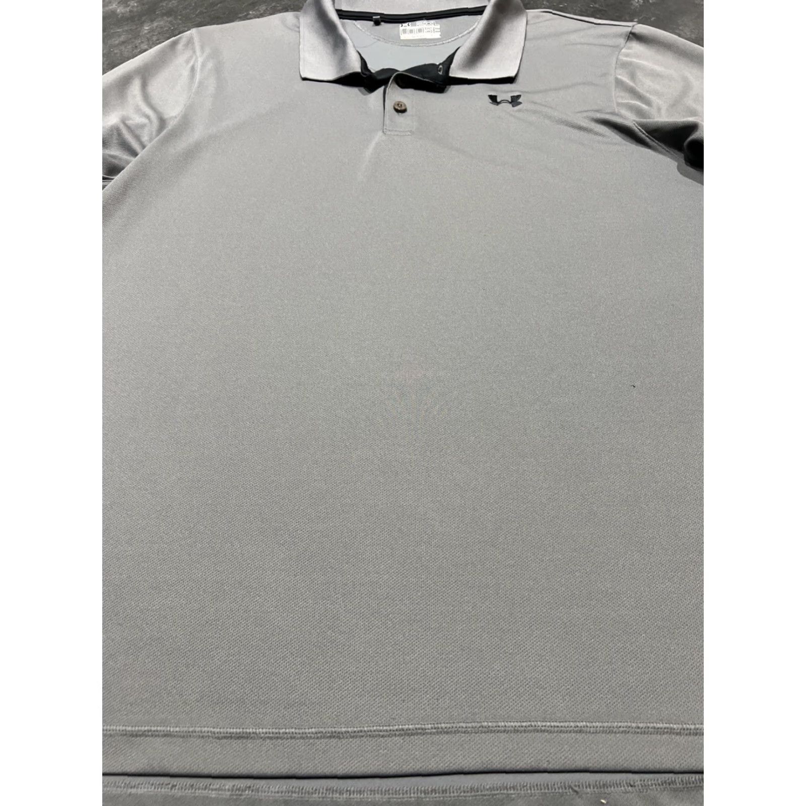 Under Armour **Under Armour Men's 2XL Gray Long Sleeve Polo Shirt UPF 50+ Loose Fit** User: Under Armour Men's 2XL Gray Long Sleeve Polo Shirt UPF 50+ Loose Fit Size US XXL / EU 58 / 5 - 5 Thumbnail