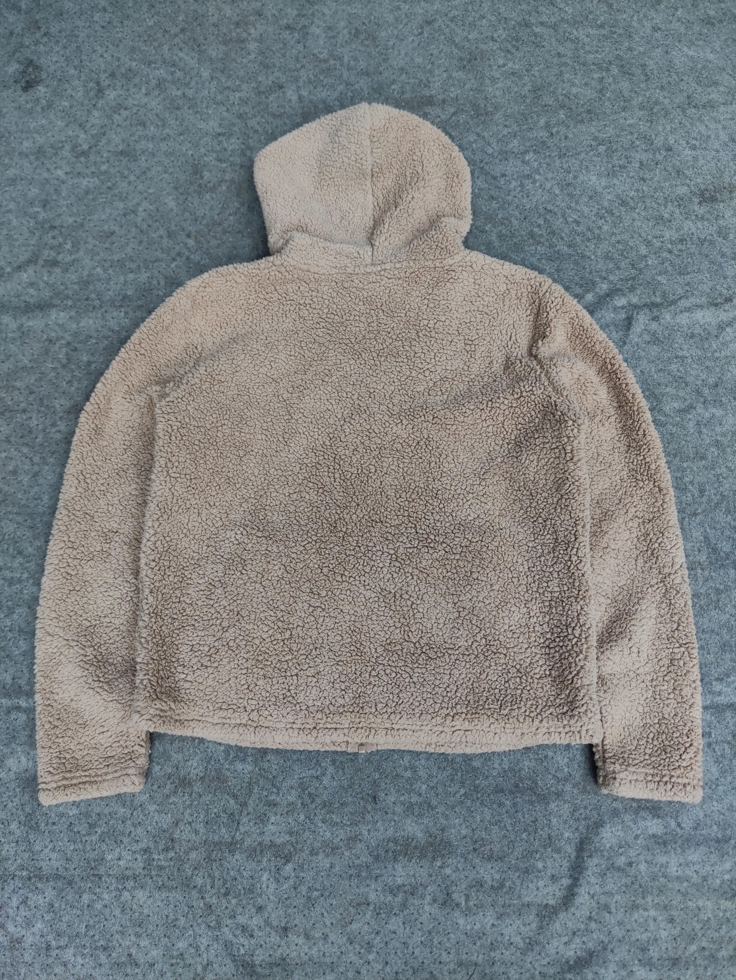 Fila FILA Sherpa Fleece Zip-Up Hoodie Beige Retro Streetwear Size US S / EU 44-46 / 1 - 9 Thumbnail