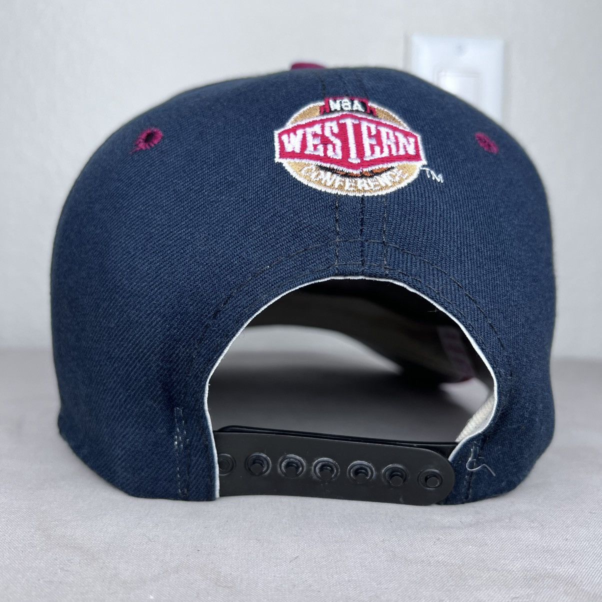 New Era Vintage 1990s NBA Denver Nuggets New Era Plain Logo Snapback Size ONE SIZE - 4 Thumbnail